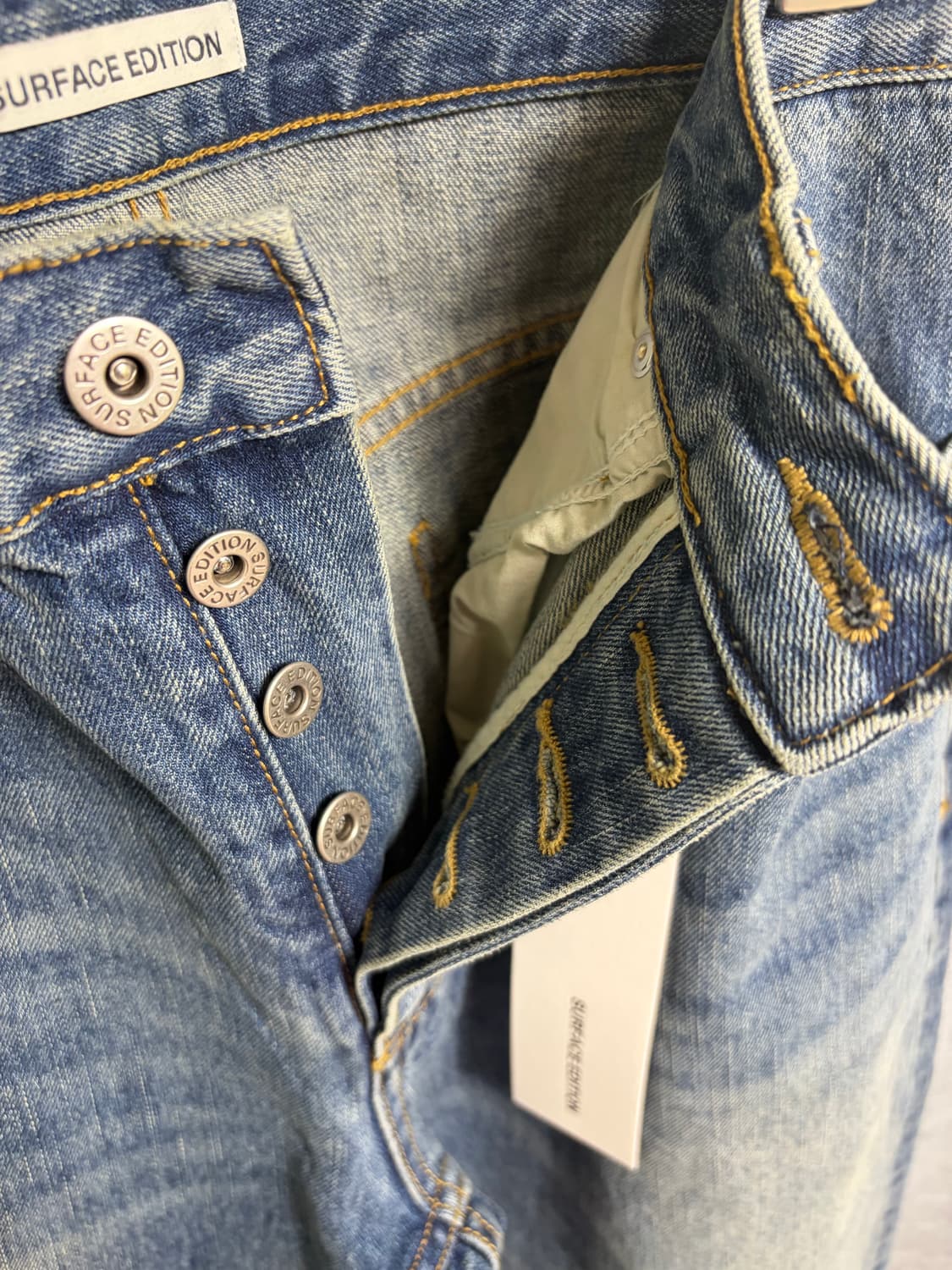 LOST STRAIGHT DENIM PANTS INDIGO (M) 상품이미지5