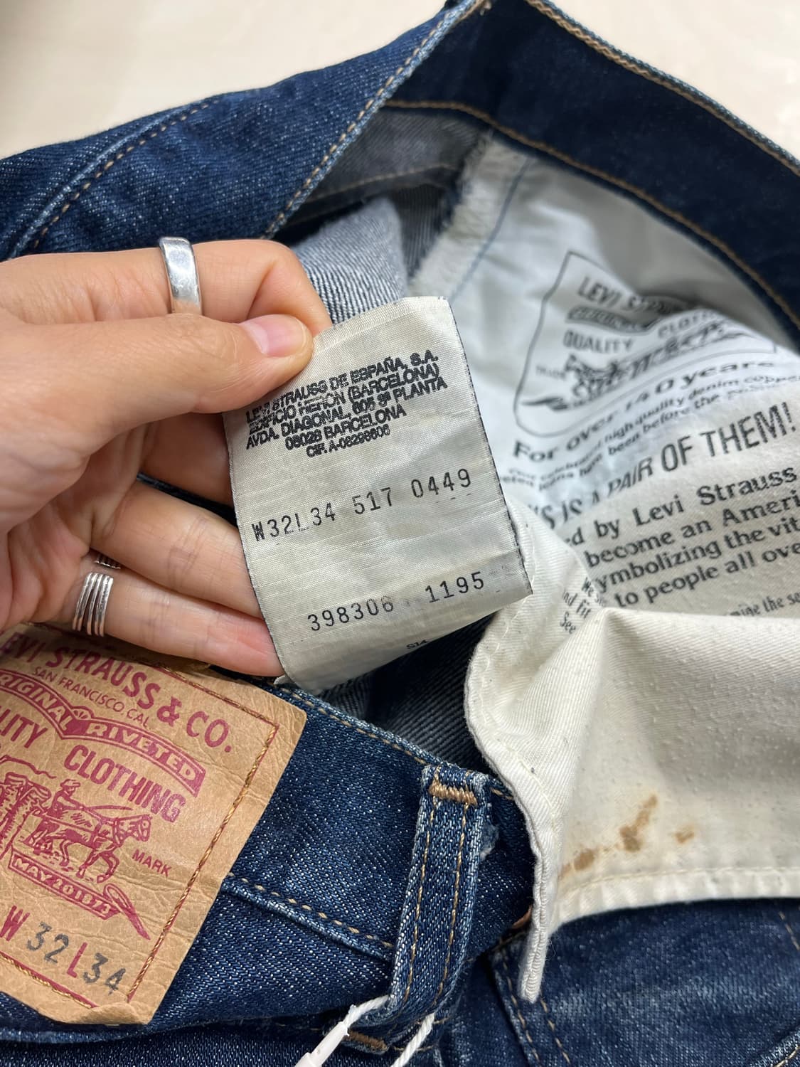 90s LEVI'S 517 상품이미지9