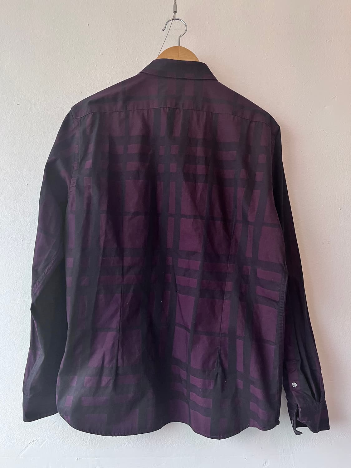 버버리 남성 노바체크코튼셔츠 XL사이즈 상품이미지3