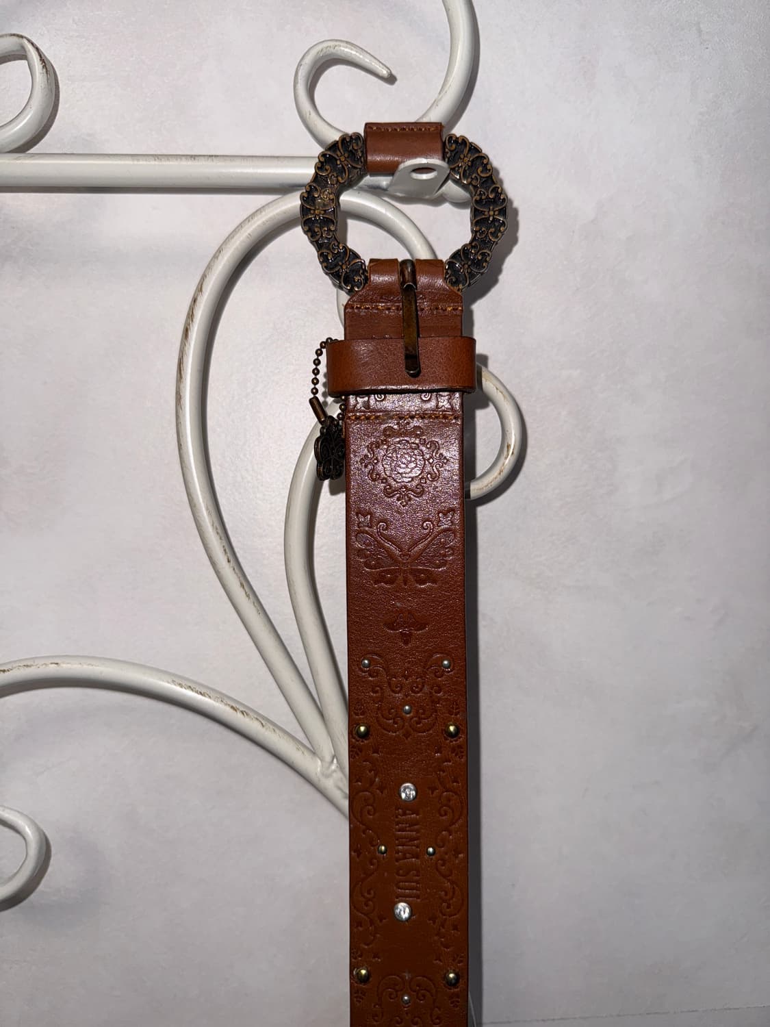 Anna Sui brown fairy butterfly belt 상품이미지5
