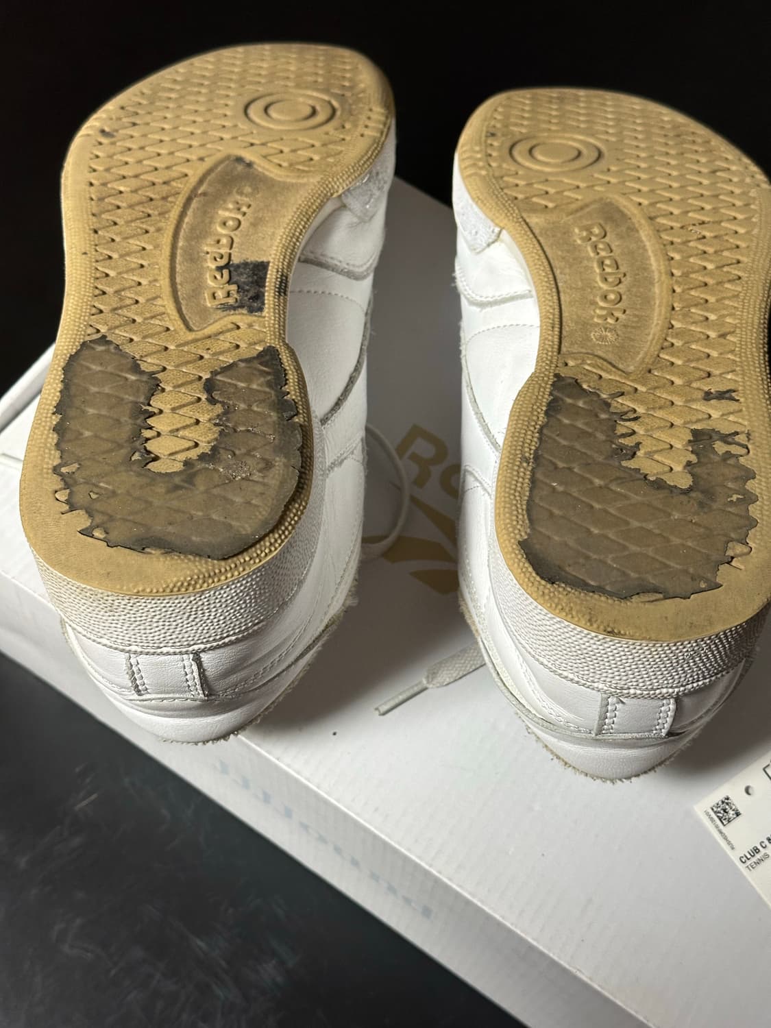 리복 자운드 클럽c og 화이트 검 285  상품이미지4