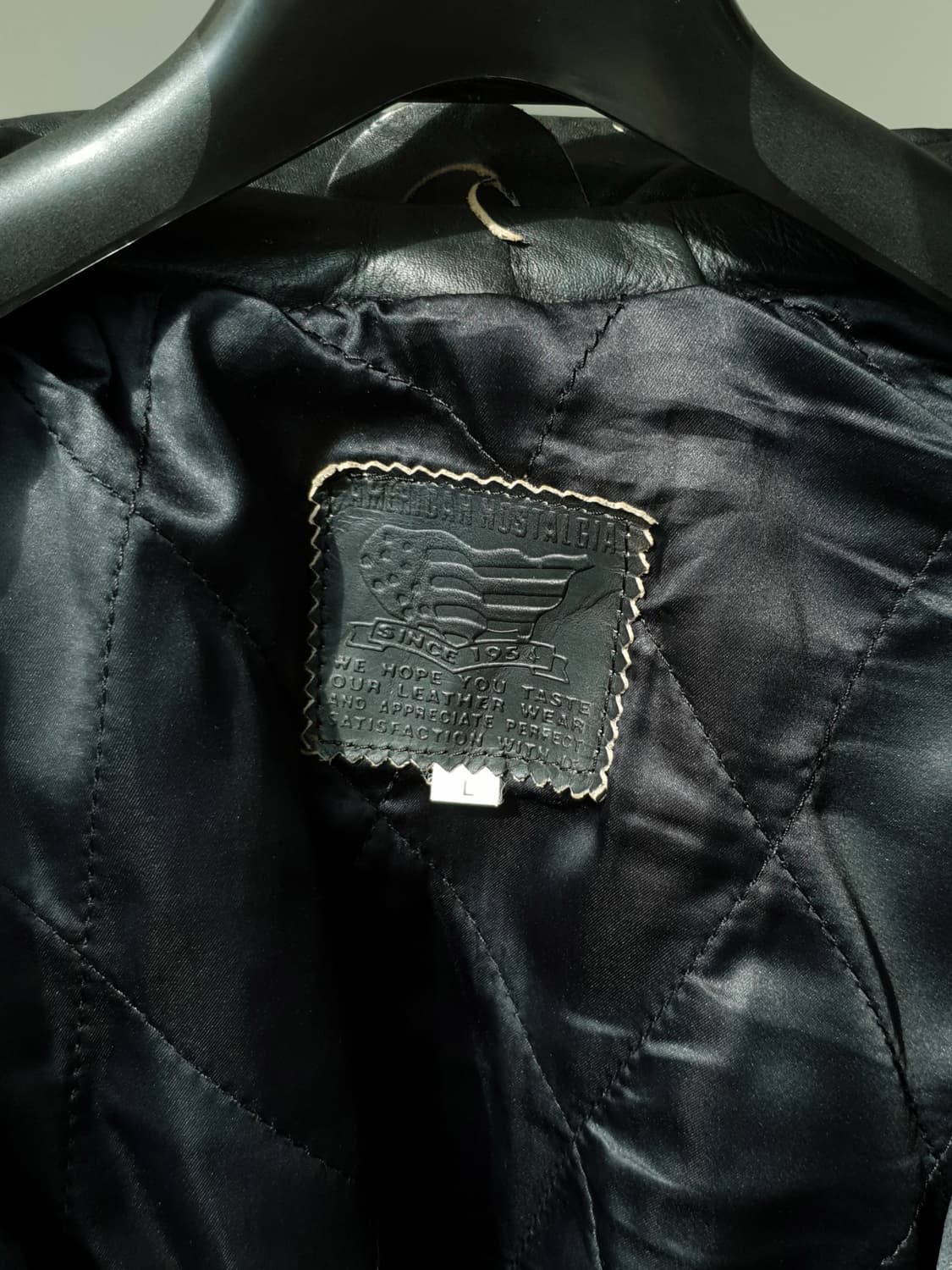 AMERICAN NOSTALGIA single leather jk 상품이미지10