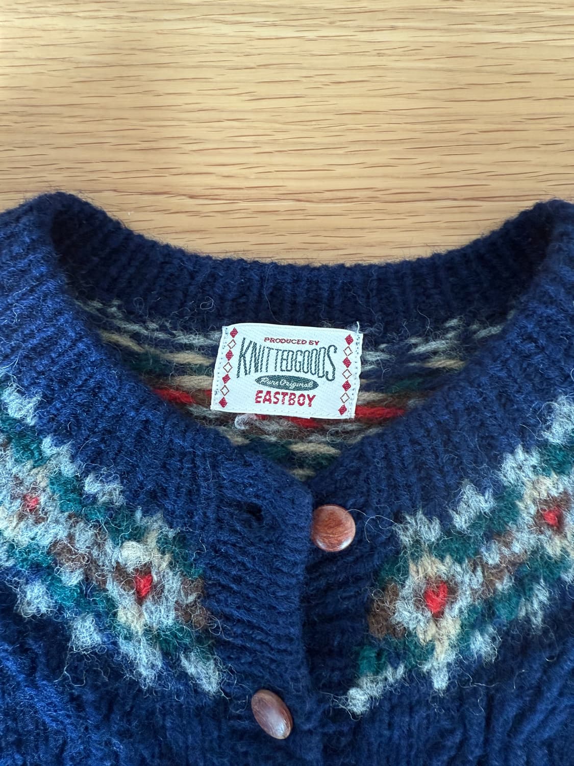 이스트보이(EASTBOY) 울 가디건 상품이미지5