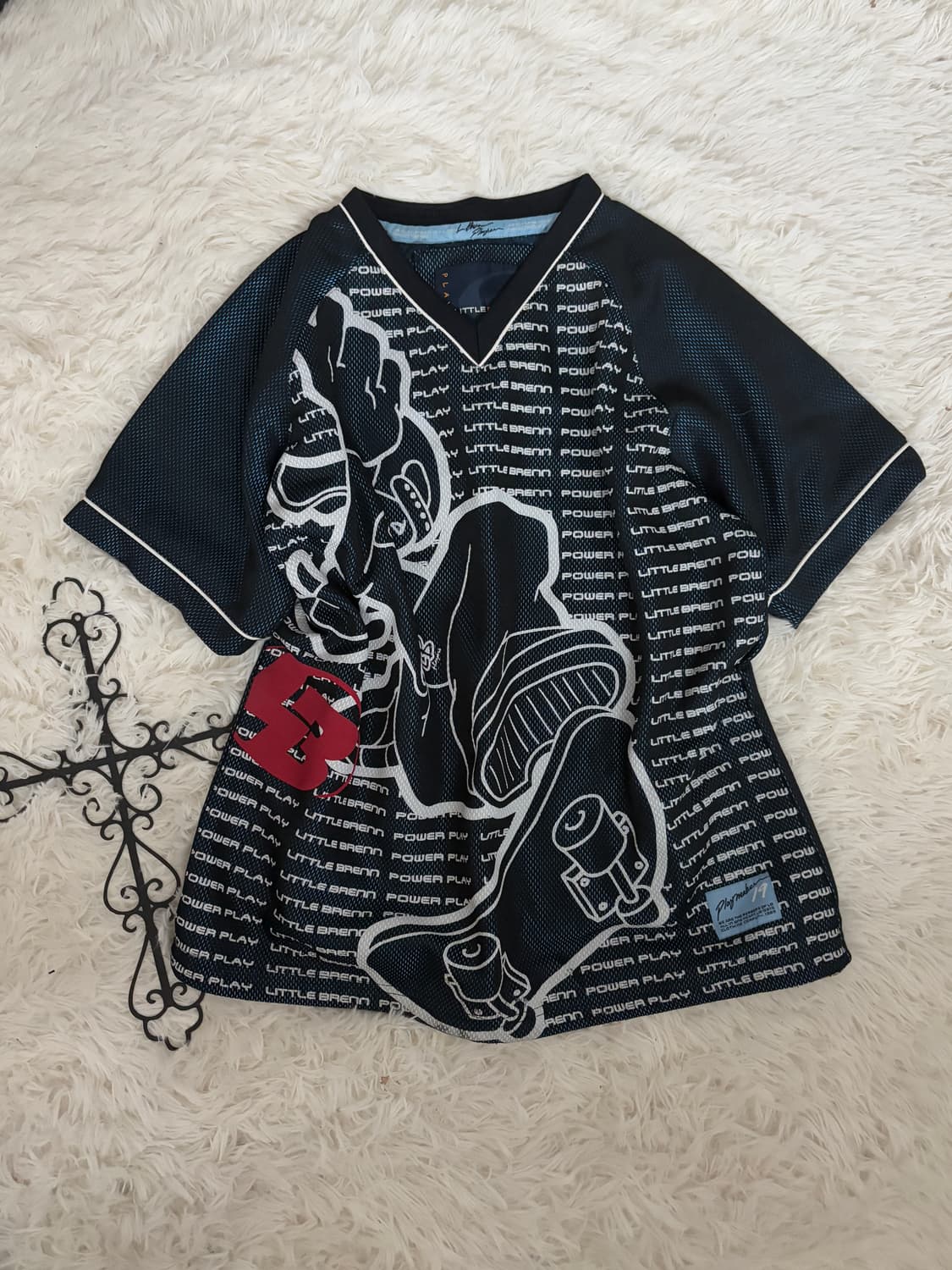 Navy Football Style T-Shirt 상품이미지1