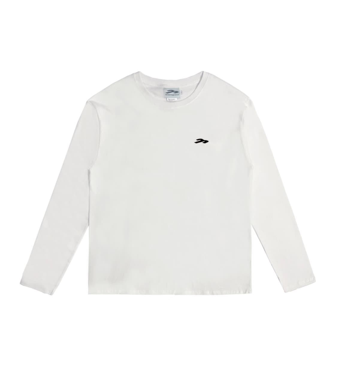 탄산마그네슘 롱슬리브 화이트 상품이미지1