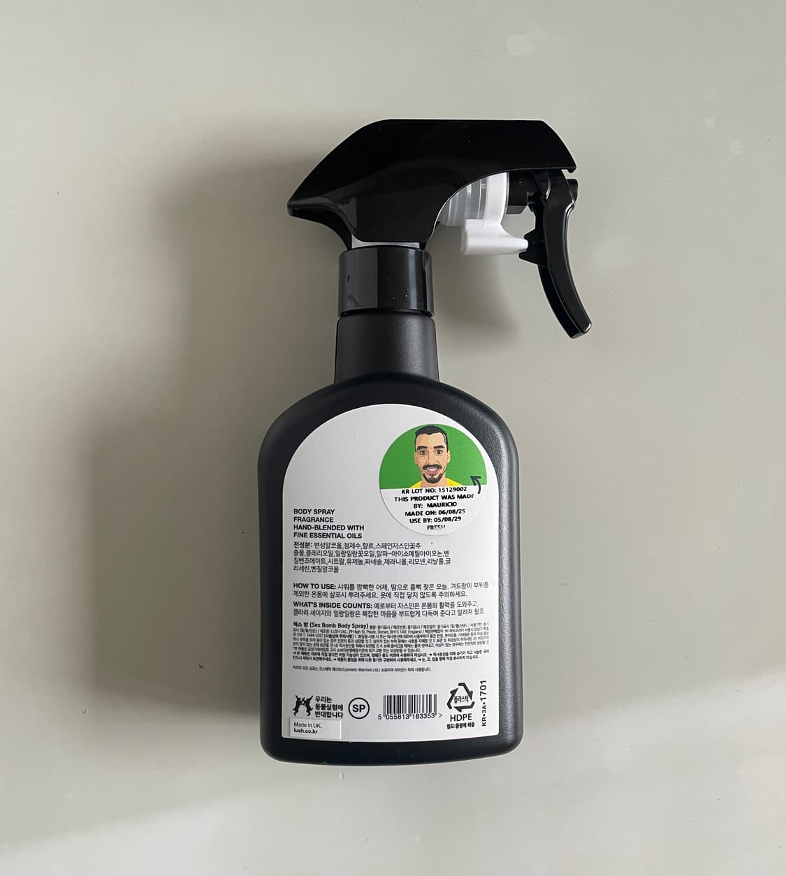 [국문최근]러쉬 섹스밤 바디 스프레이미스트 향수대용 상품이미지2