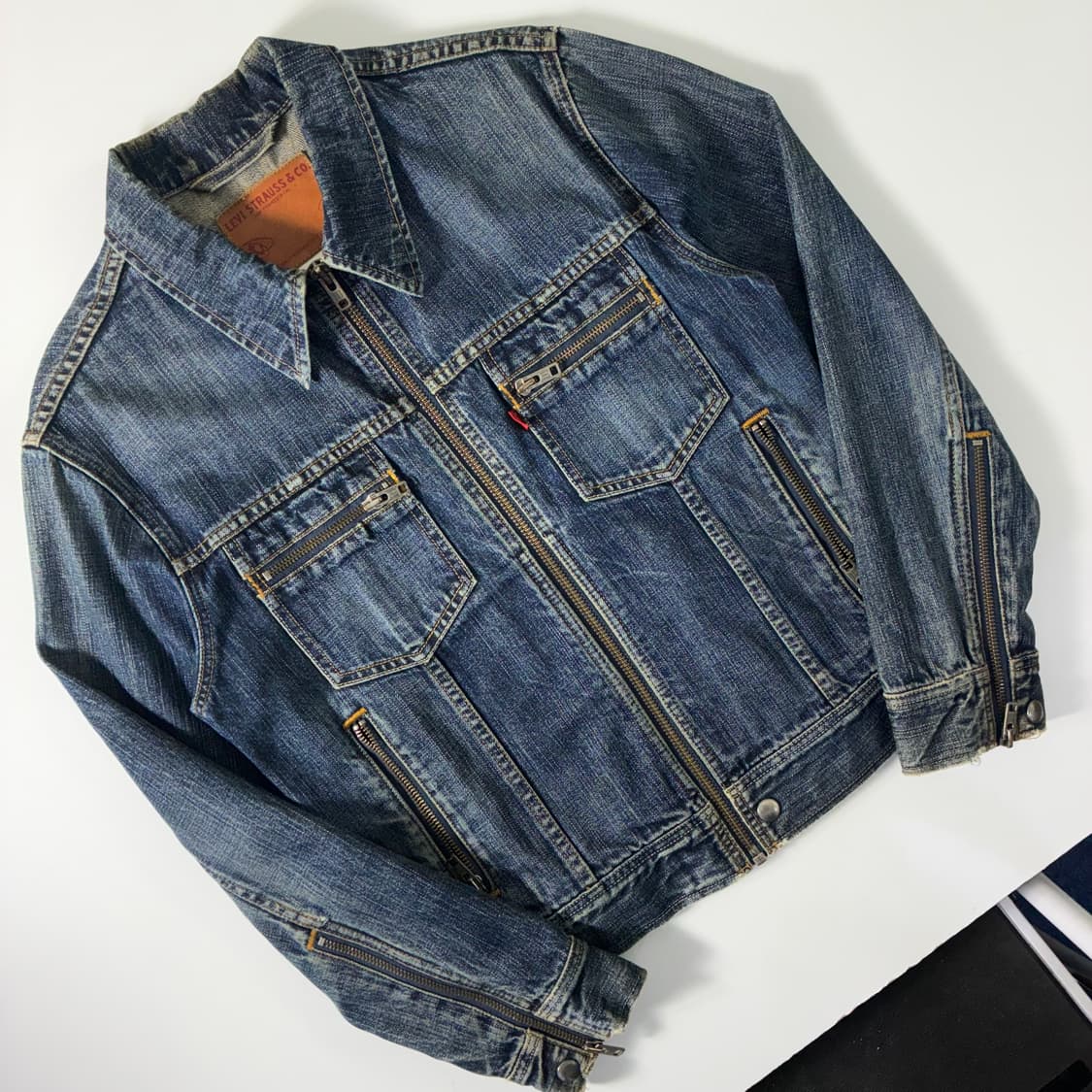 Levi's  리바이스 레드탭 00,s 데님 워크웨어 자켓   상품이미지2