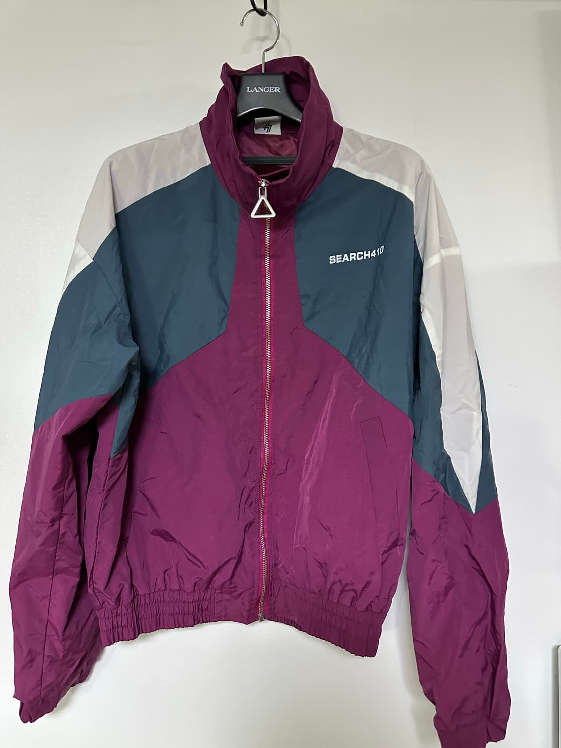 SEARCH410 컬러블록 바람막이 자켓 상품이미지1