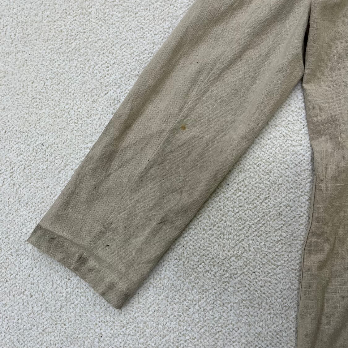 실측확인 빈티지 여성 린넨 자켓 0319M 상품이미지5