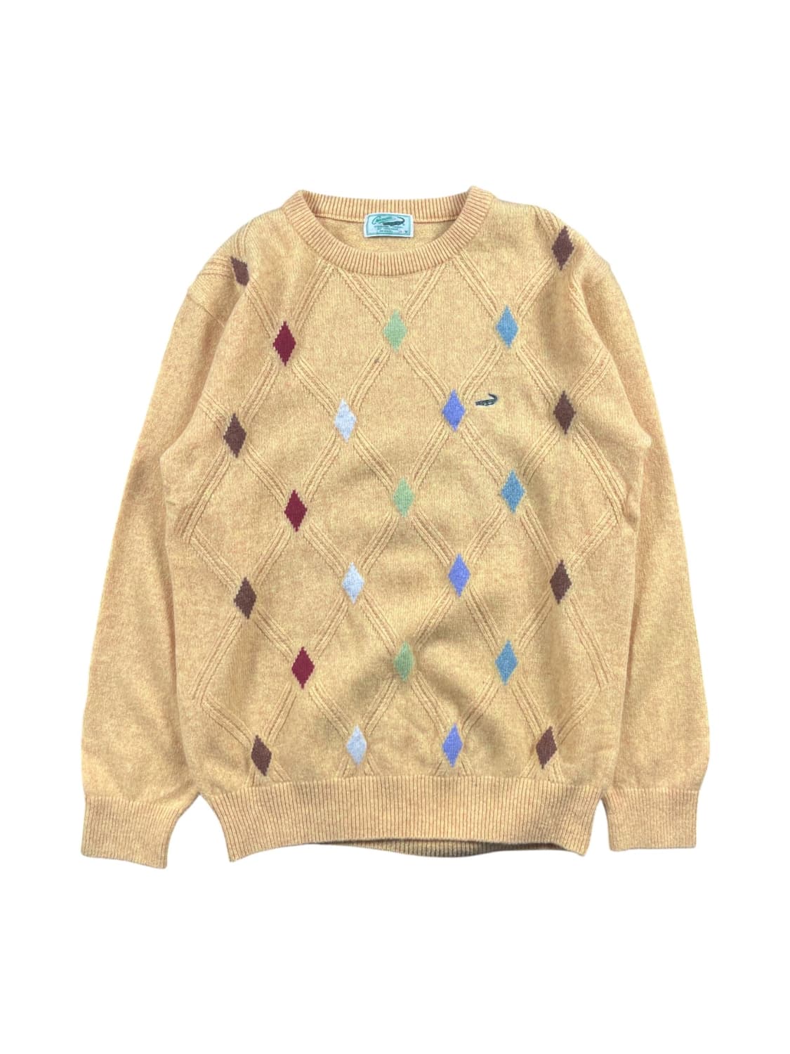 CROCODILE 노랑색 울 니트  상품이미지1