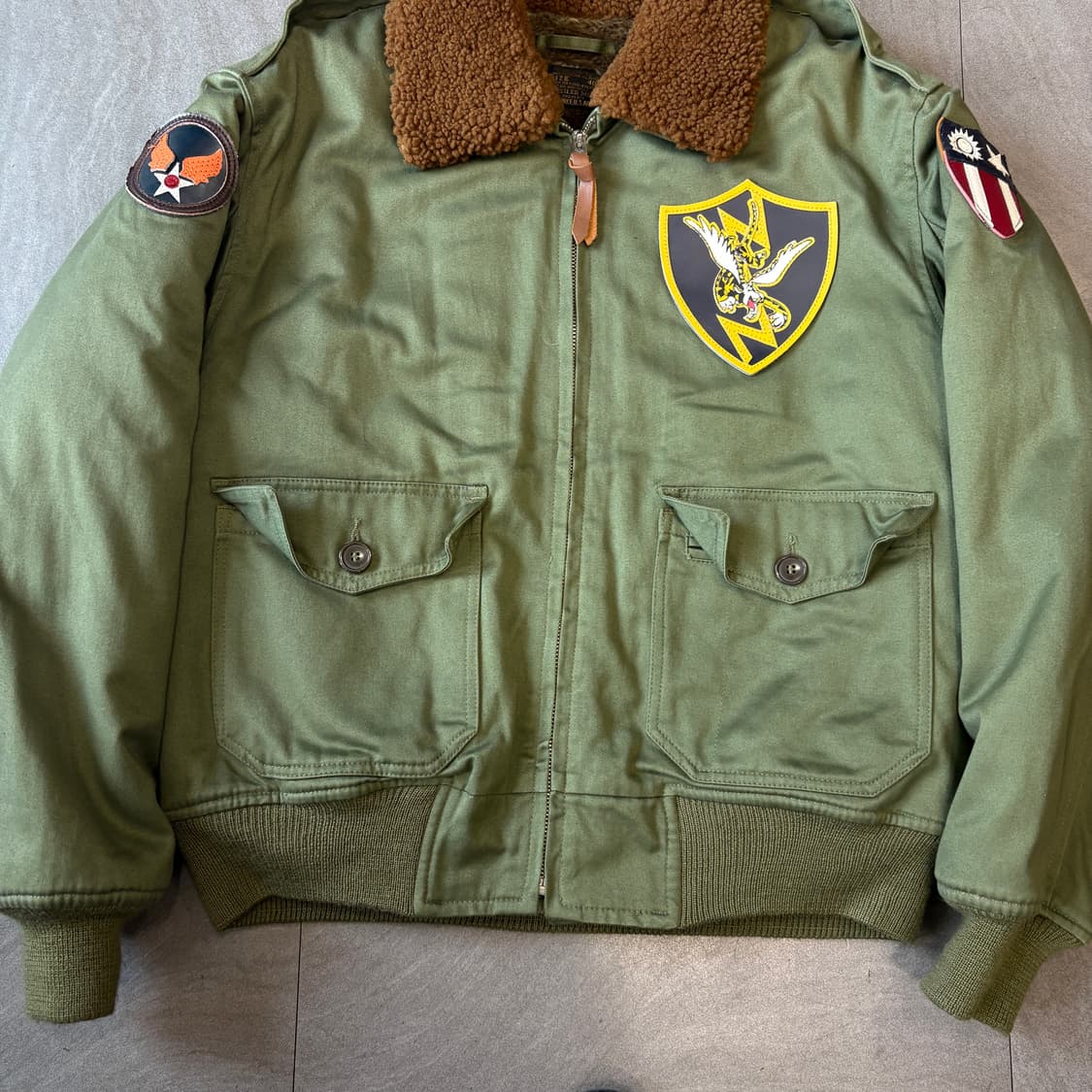 USAAF b-10 플라잉 타이거 자켓  상품이미지4