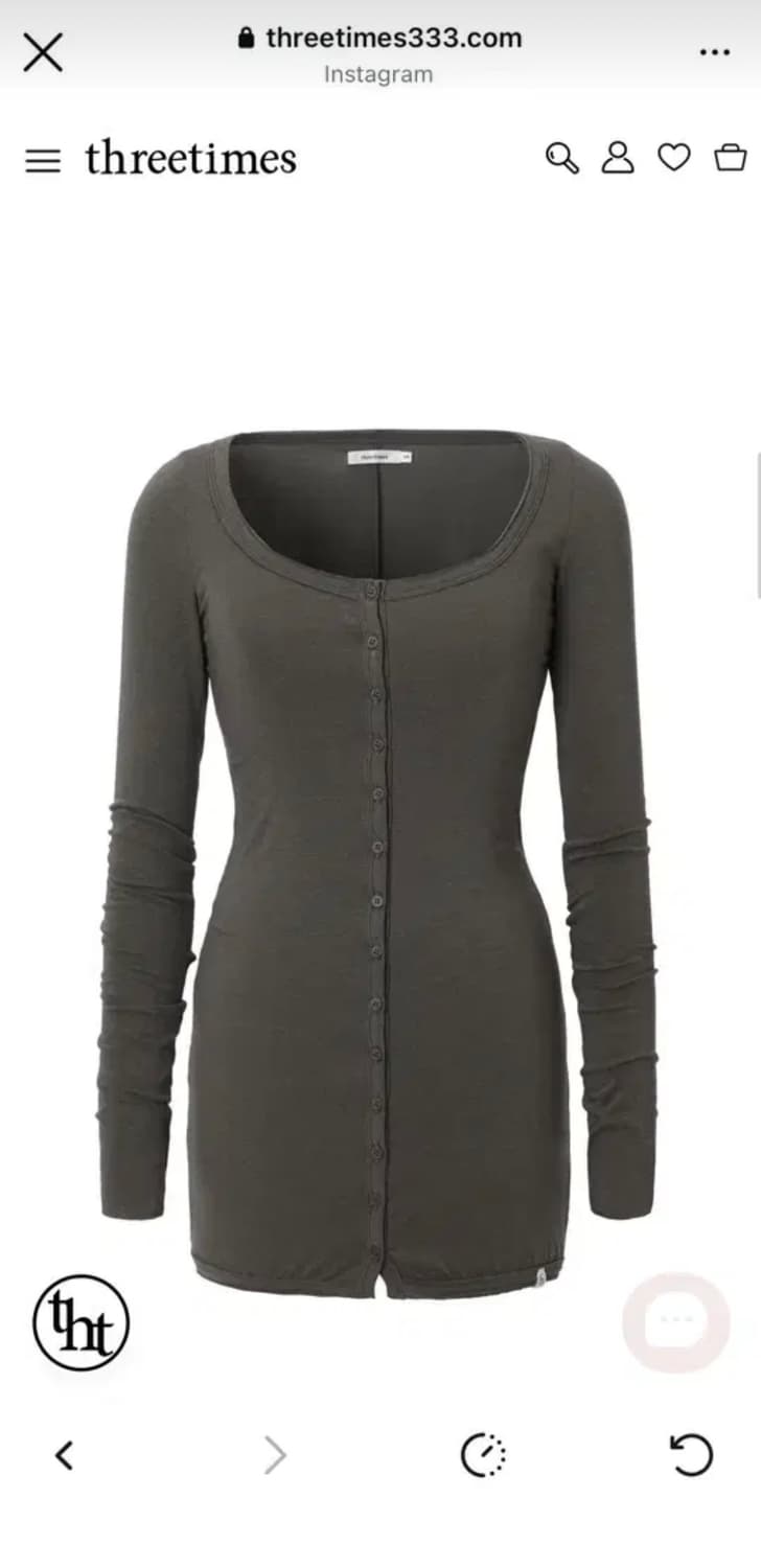 쓰리타임즈 베이직오픈티 상품이미지1