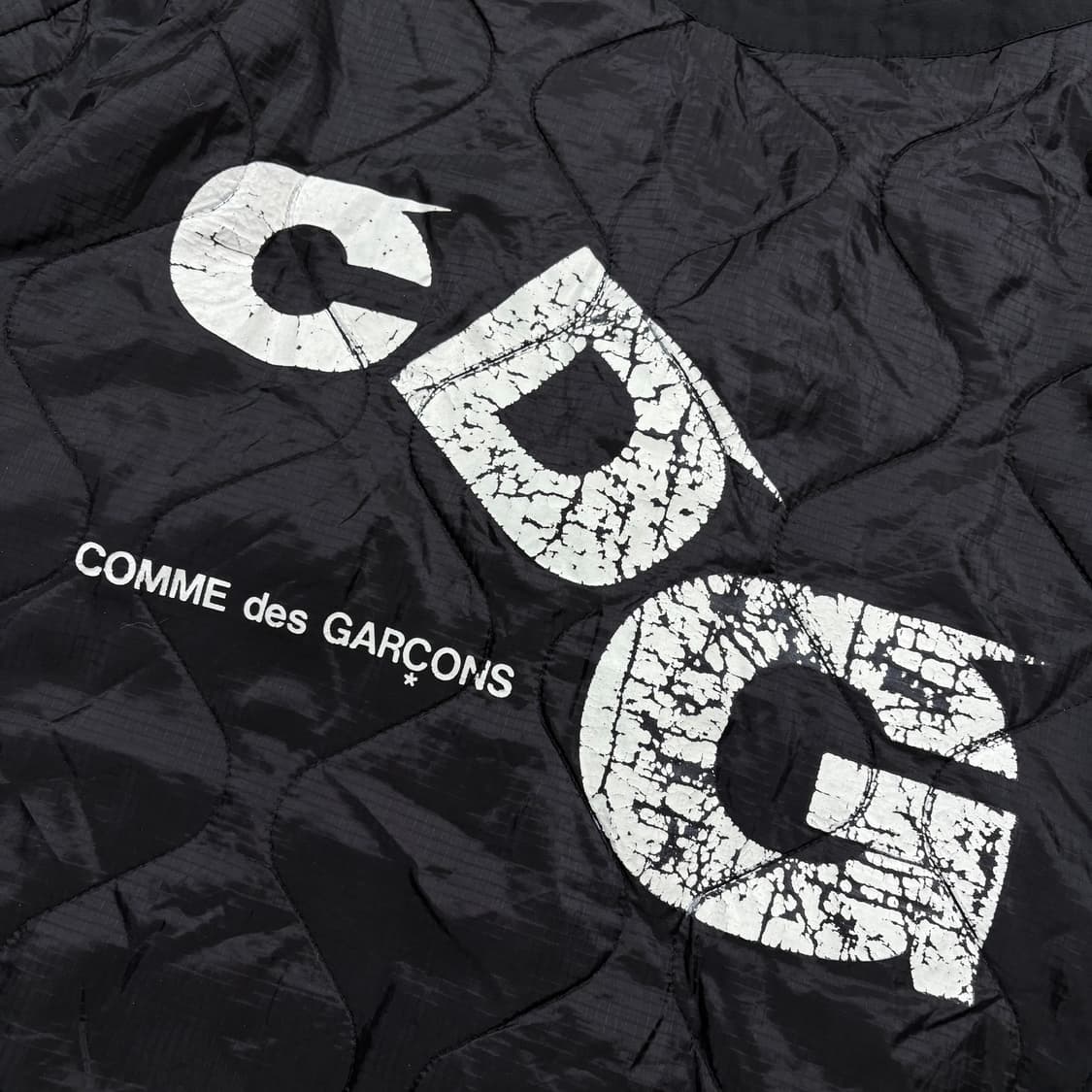 꼼데가르송 x 알파 퀼팅자켓 상품이미지5
