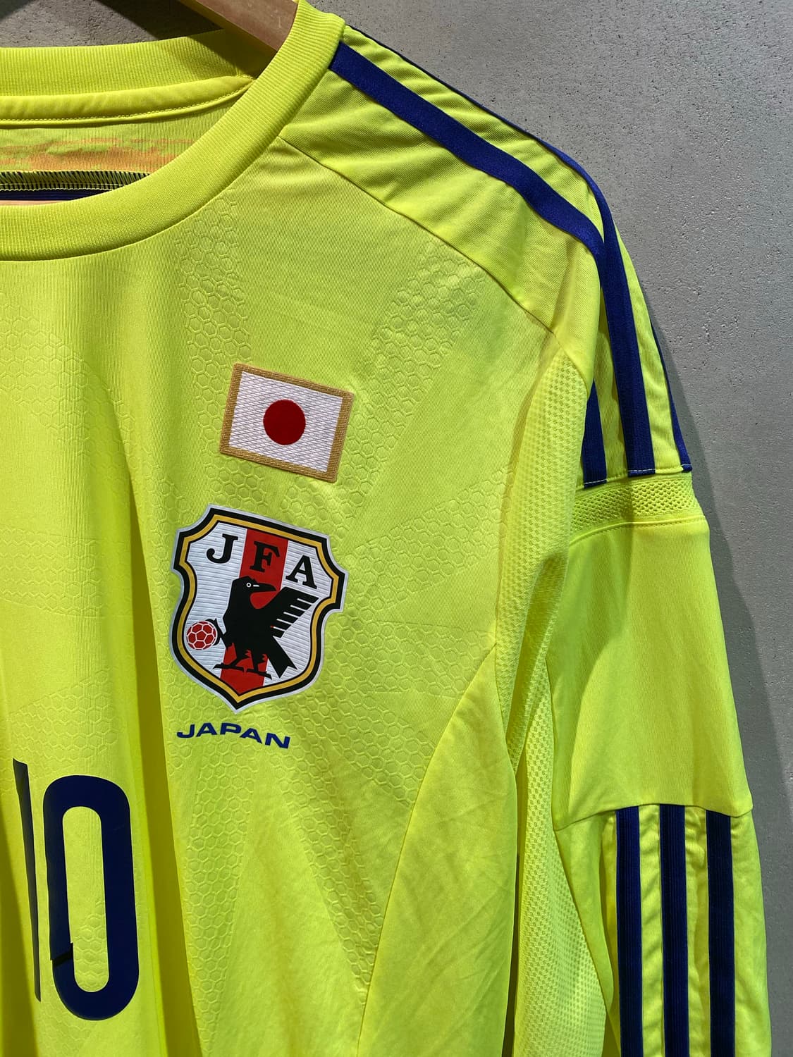14-15 일본 국가대표 카가와신지 지급용 긴팔 어웨이 상품이미지3