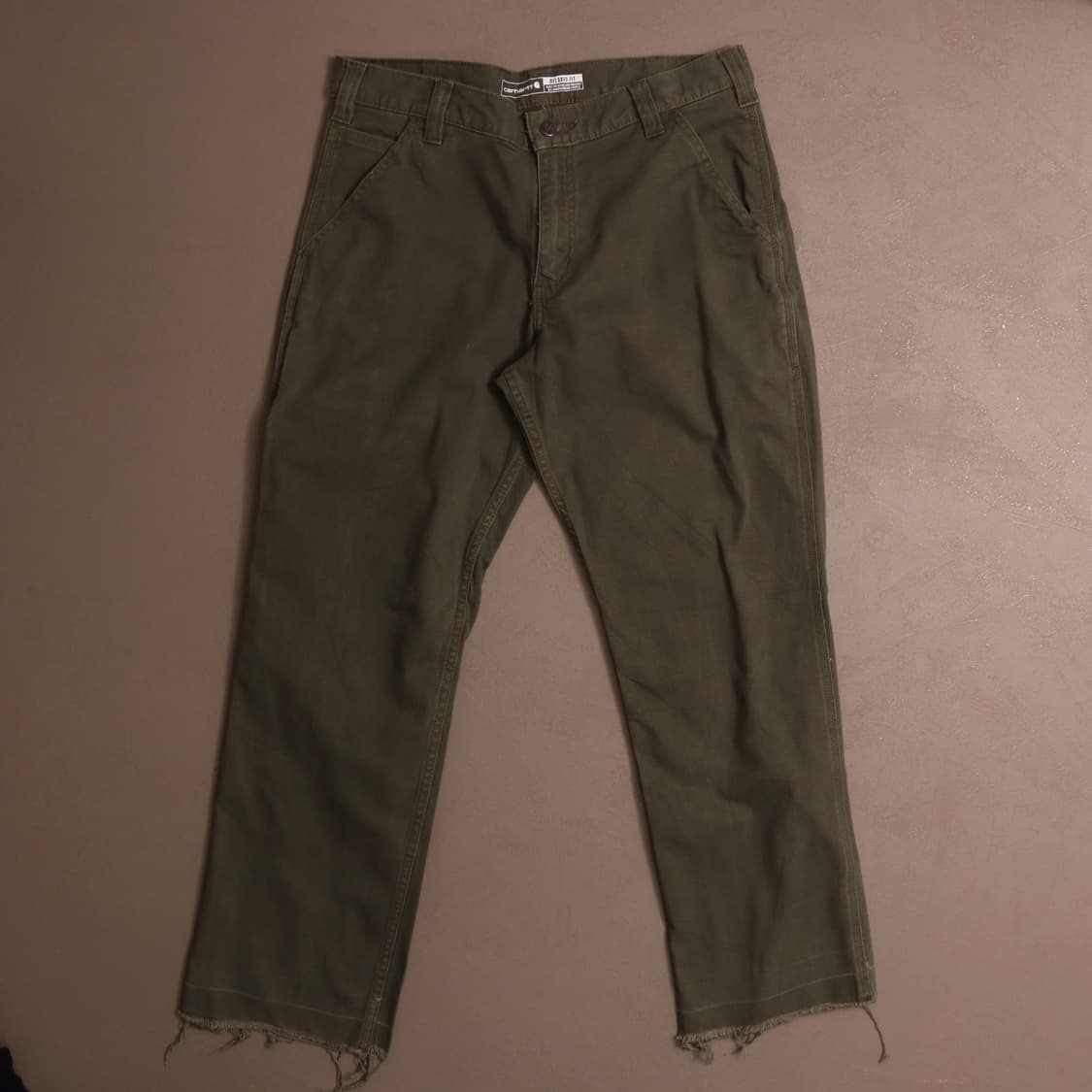 칼하트 헤비코튼 워크팬츠 A1808 상품이미지2