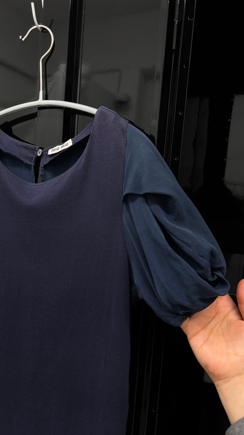 MIU MIU puff sleeve top 상품이미지2