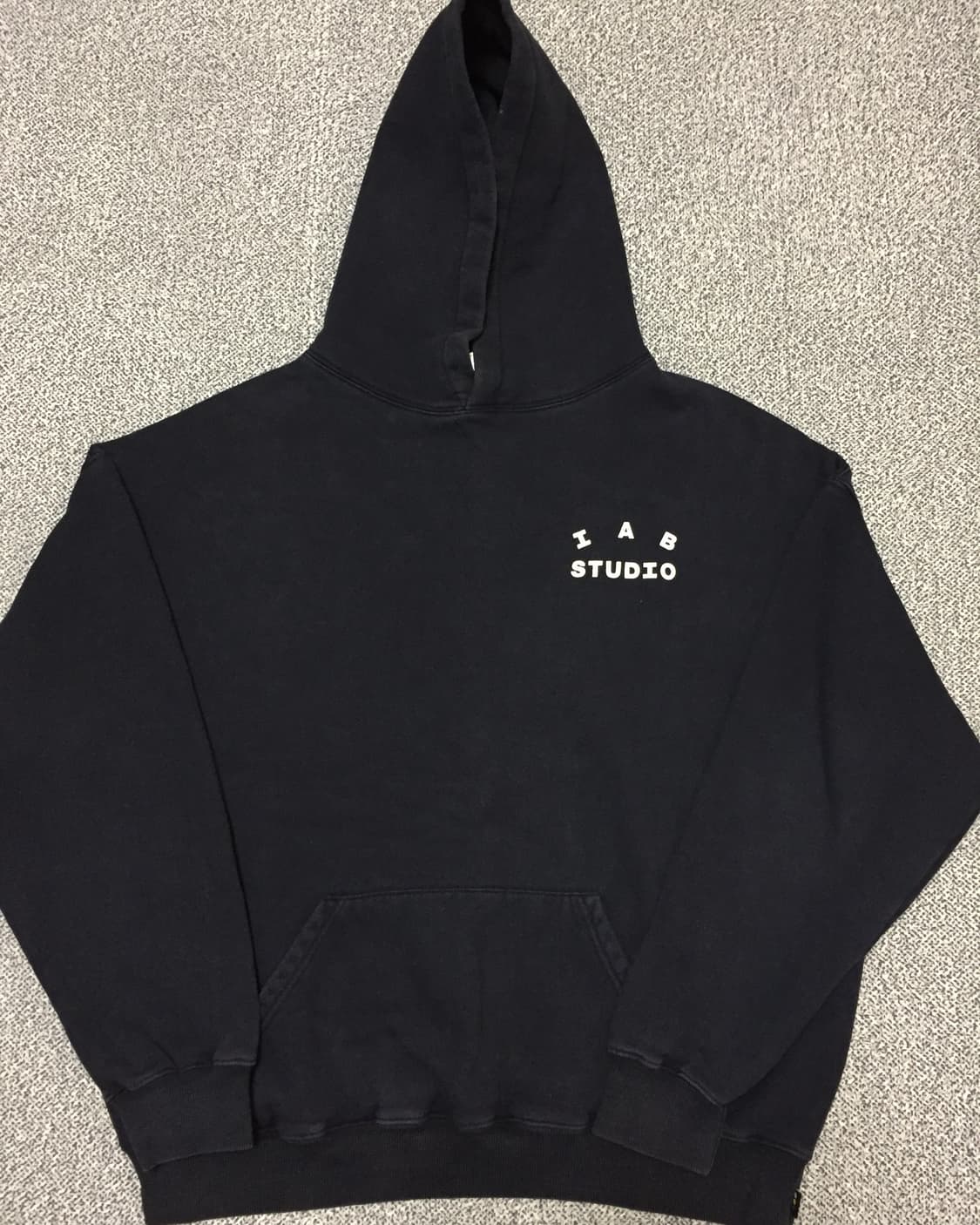 IAB STUDIO_hoodie navy 상품이미지1