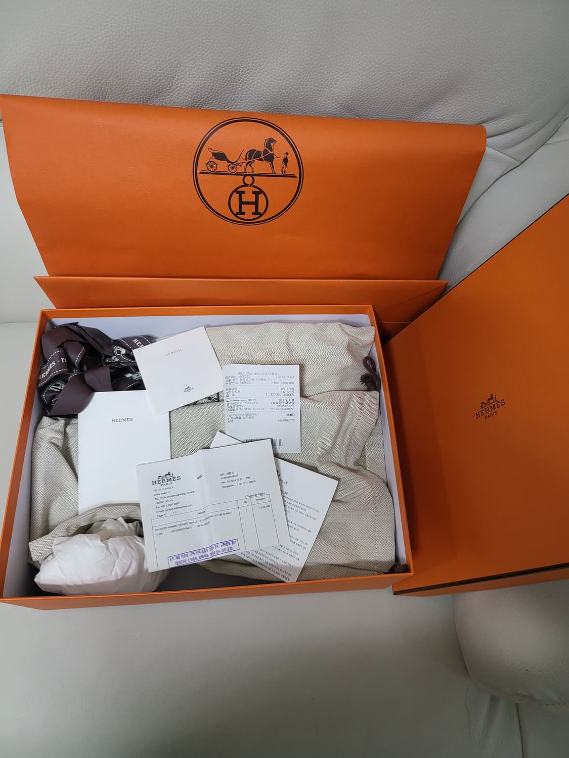 에르메스 신발 박스, 더스트백 정품 상품이미지1