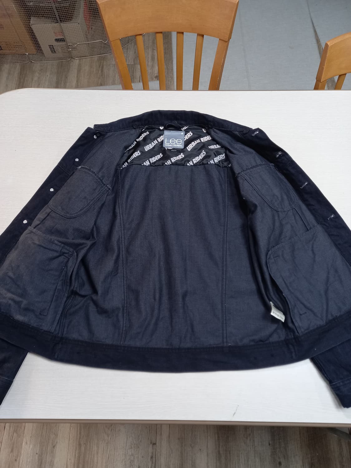 XL105 Lee URBAN RIDERS 데님자켓 블랙 XL-457 상품이미지6