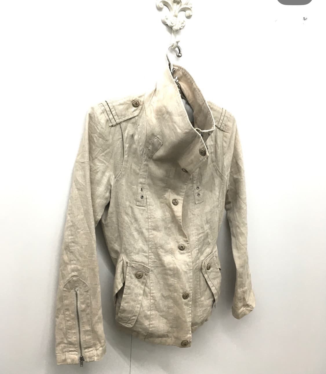 Slim fit zipper detail jacket 상품이미지7