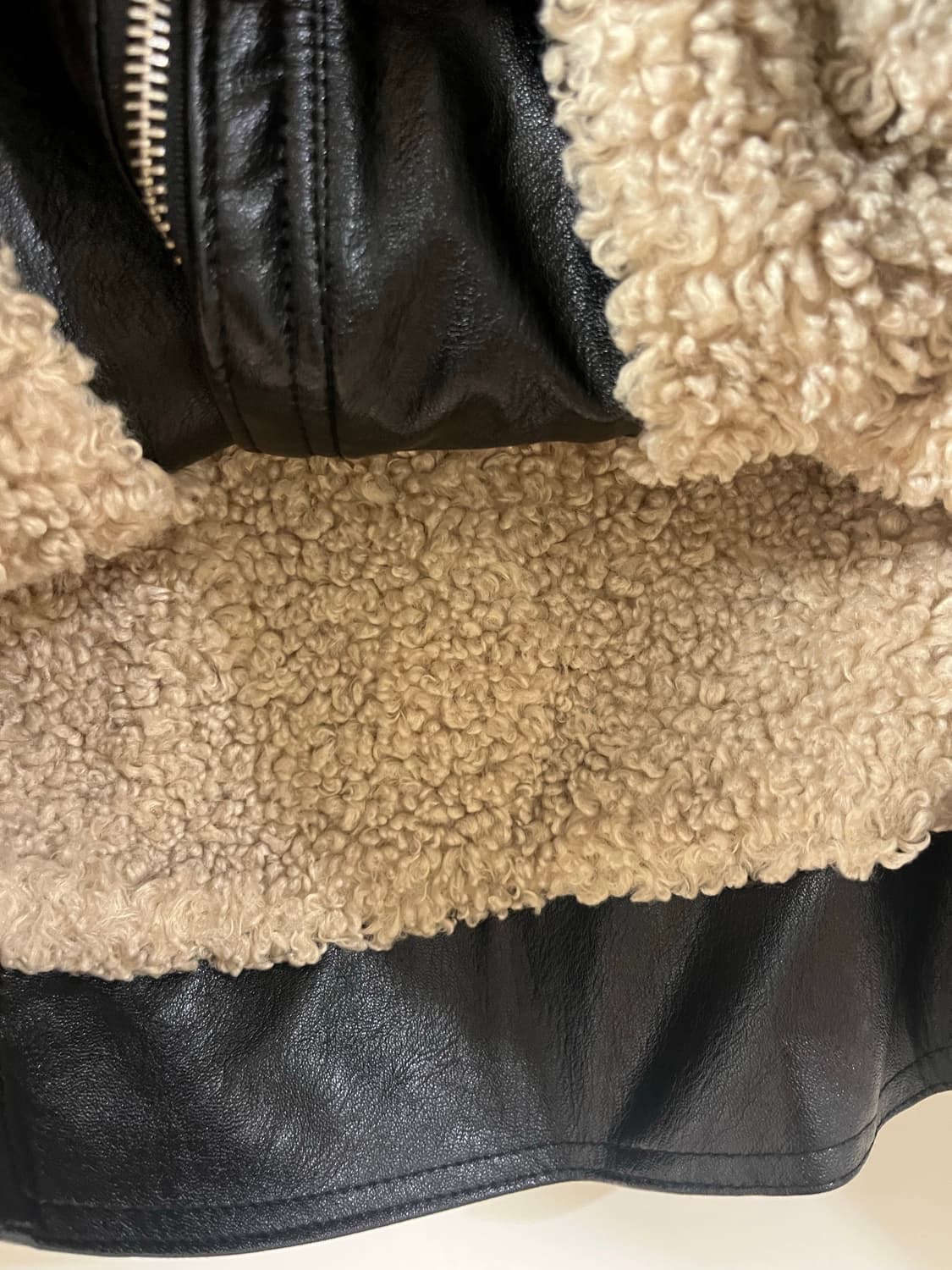 라룸 레더 덤블 자켓  상품이미지3