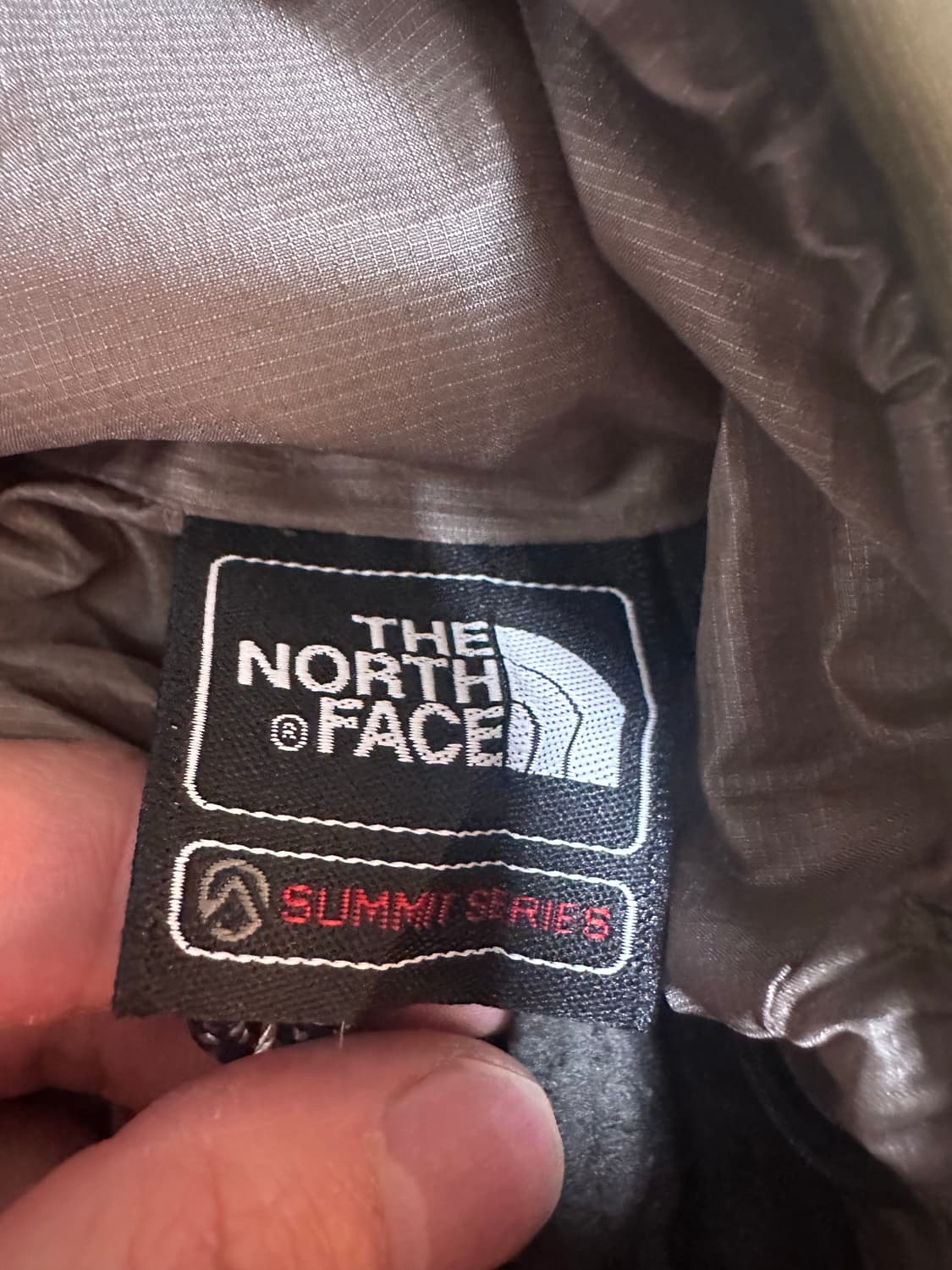 (M)노스페이스 빈티지 아콘 후디 다운 경량패딩 올리브 상품이미지5