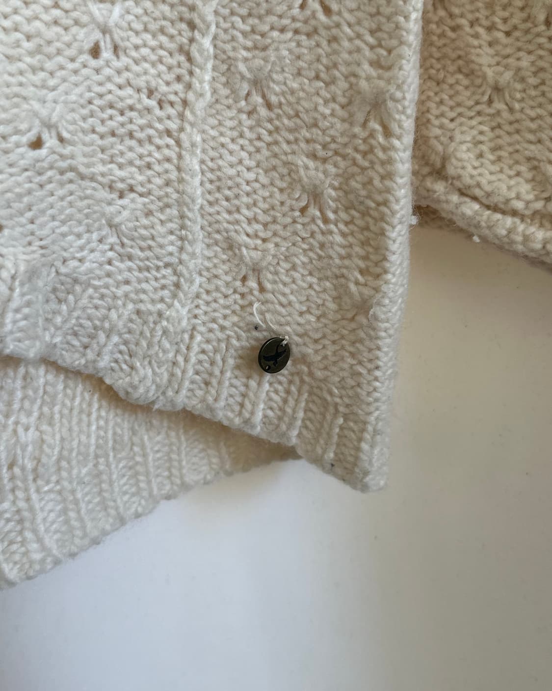 [EDDIE BAUER] ivory punching knit 상품이미지5