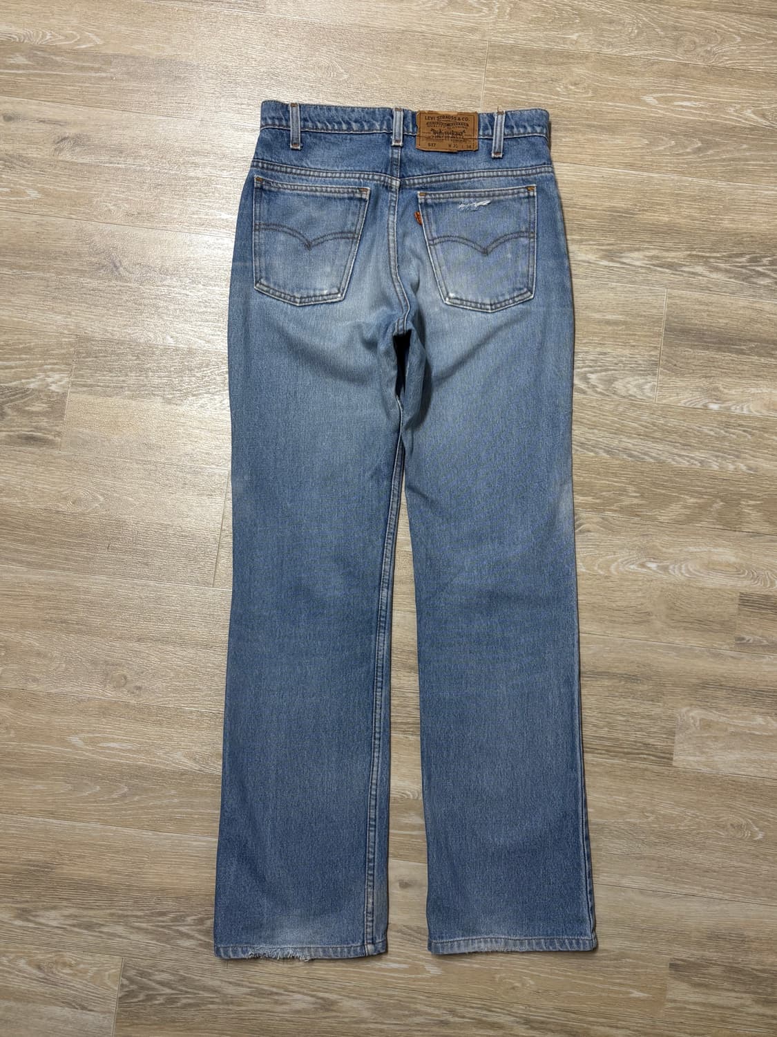 90‘s Levi’s 517 Orange Tab Denim Pants 상품이미지1