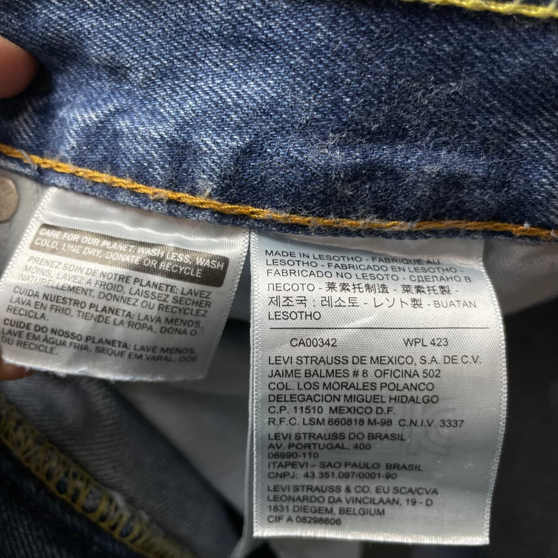 (38) 리바이스 505 38X30 중청 데님 팬츠 상품이미지3