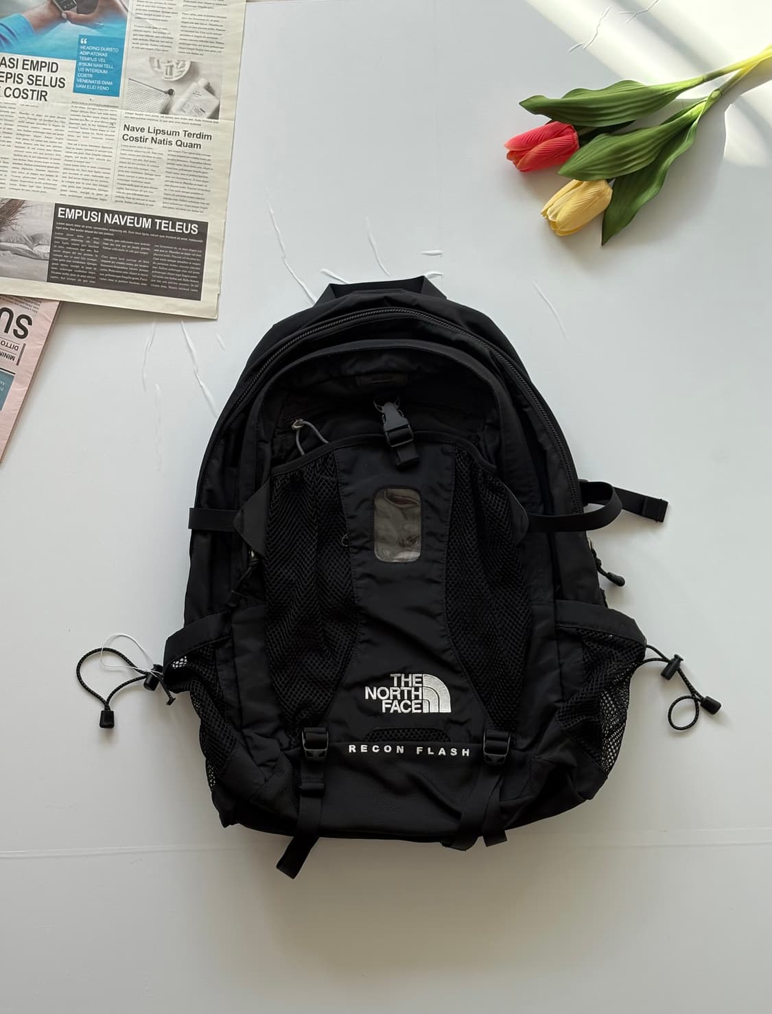 [새상품] 노스페이스 리콘 플래시 블랙 백팩 상품이미지2