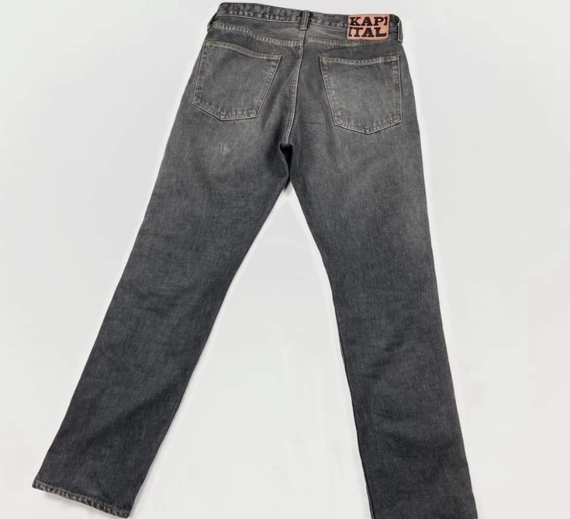 Kapital 14oz gemstone 데님 블랙 캐피탈잼스톤 32 상품이미지3