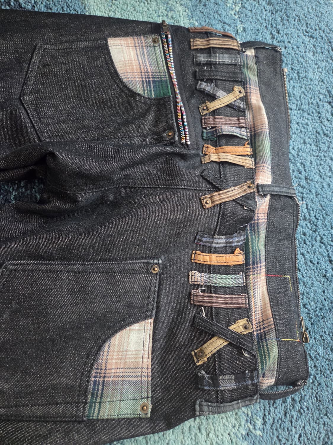 빈티지 브래스민트 엔지니어드 유틸리티 데님팬츠 42사이즈 상품이미지3