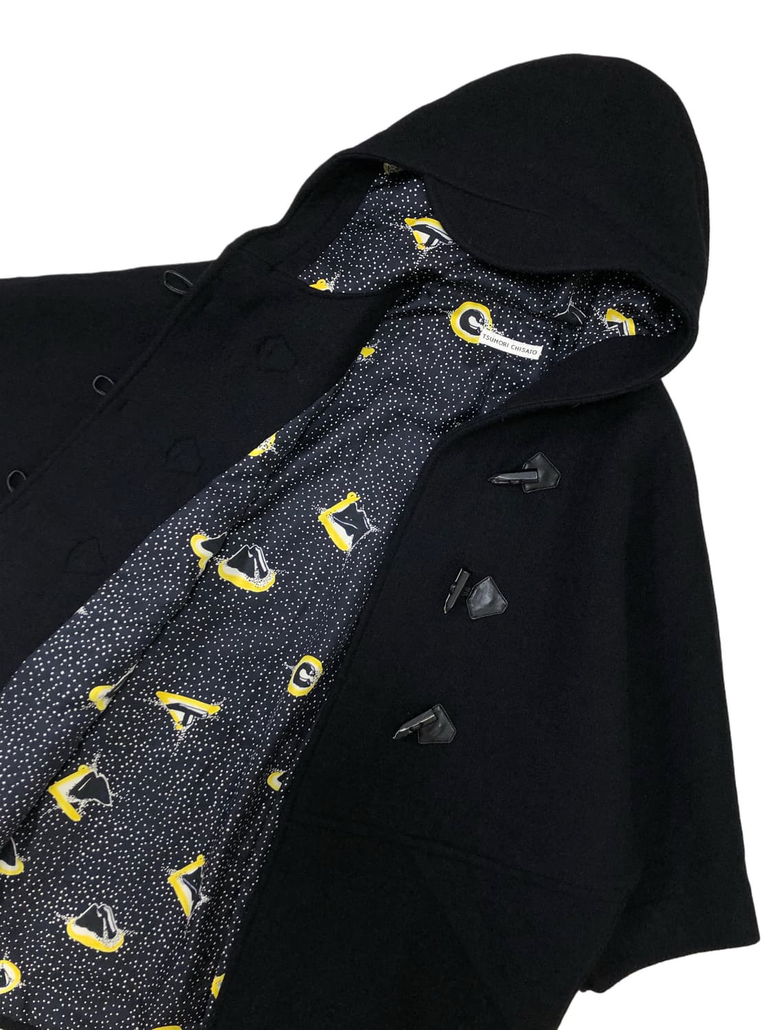 츠모리치사토 울 혼방 더플코트 상품이미지9