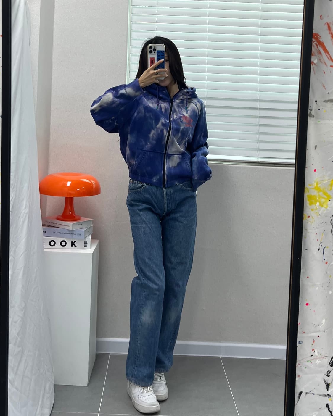 (WOMEN)나이키 크롭 후드집업-M1401 상품이미지8