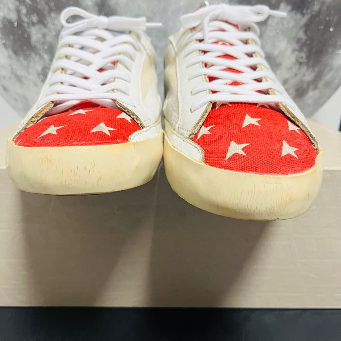 정품 39) 골든구스 성조기 빅플레그 스니커즈 250~255 상품이미지7