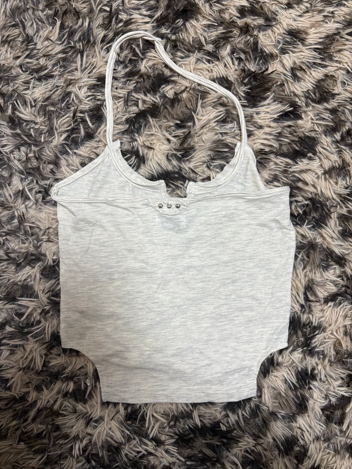 플리즈노팔로우 홀터넥 나시 상품이미지2