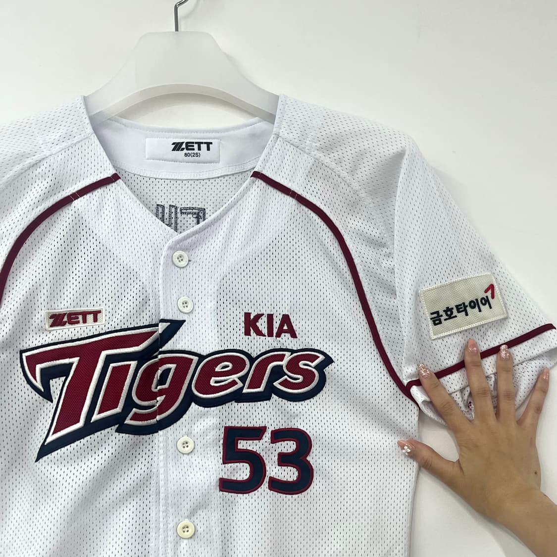 기아타이거즈 제트 이대형 마킹 홈 유니폼 상품이미지4