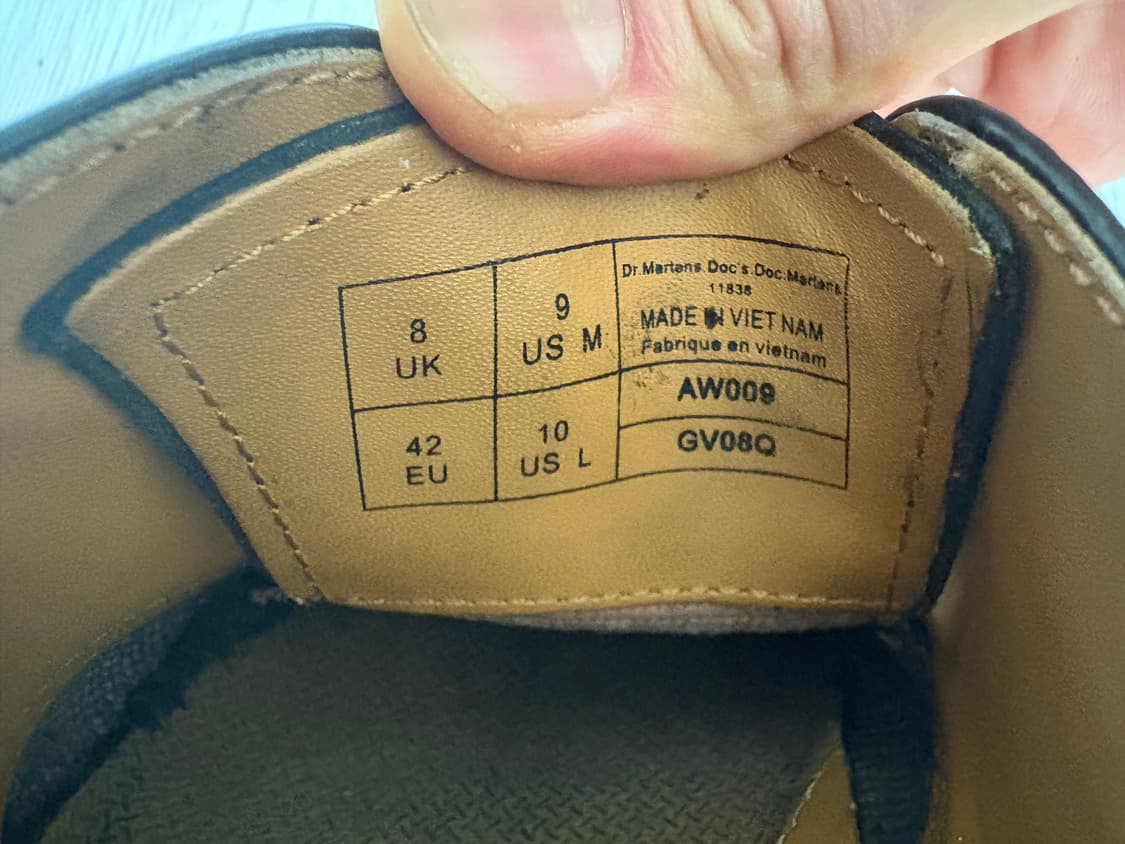 닥터마틴 1461 3홀 스무스 270 상품이미지7