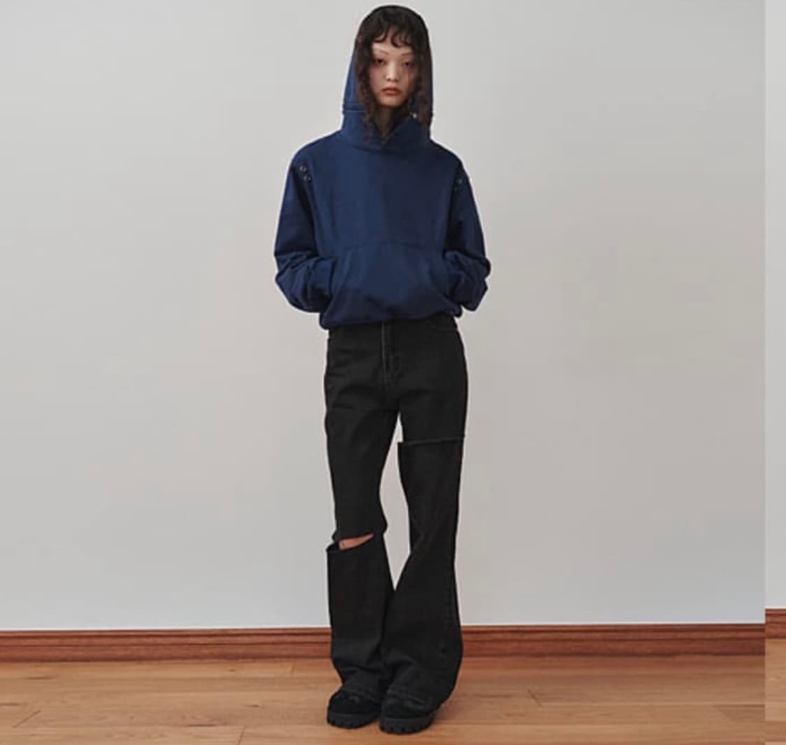 PLZPROJECT 커팅 부츠컷 상품이미지1