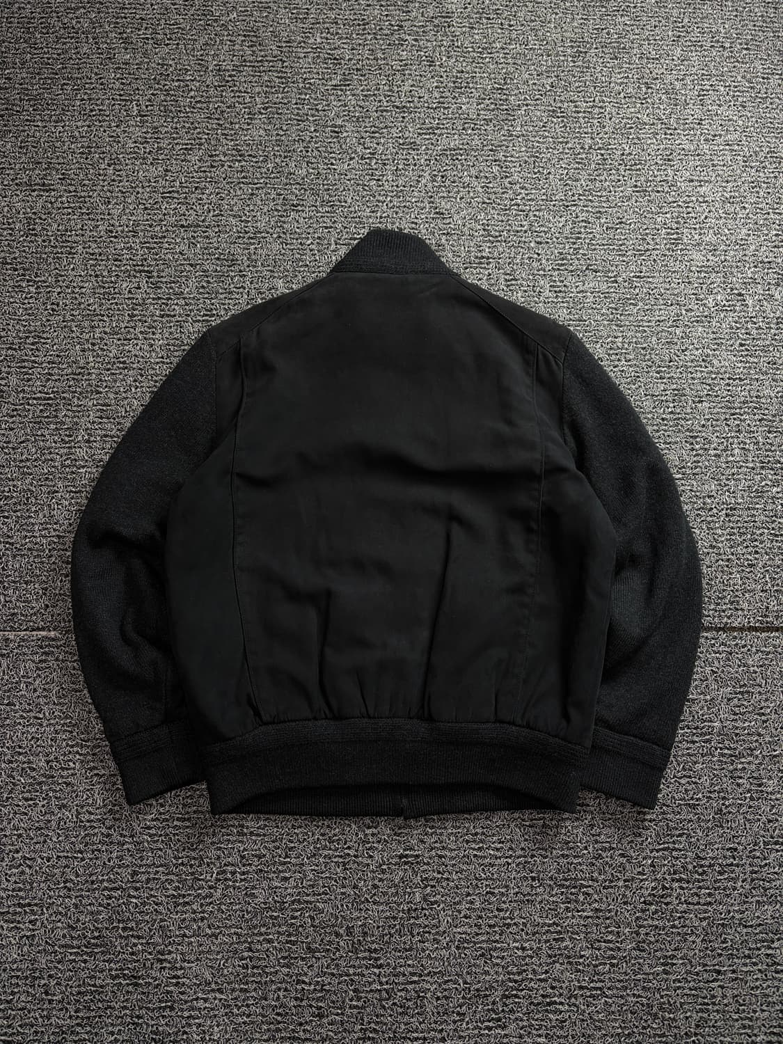 라코스테 금장로고 블랙 미니멀 모직 자켓 1577 상품이미지4