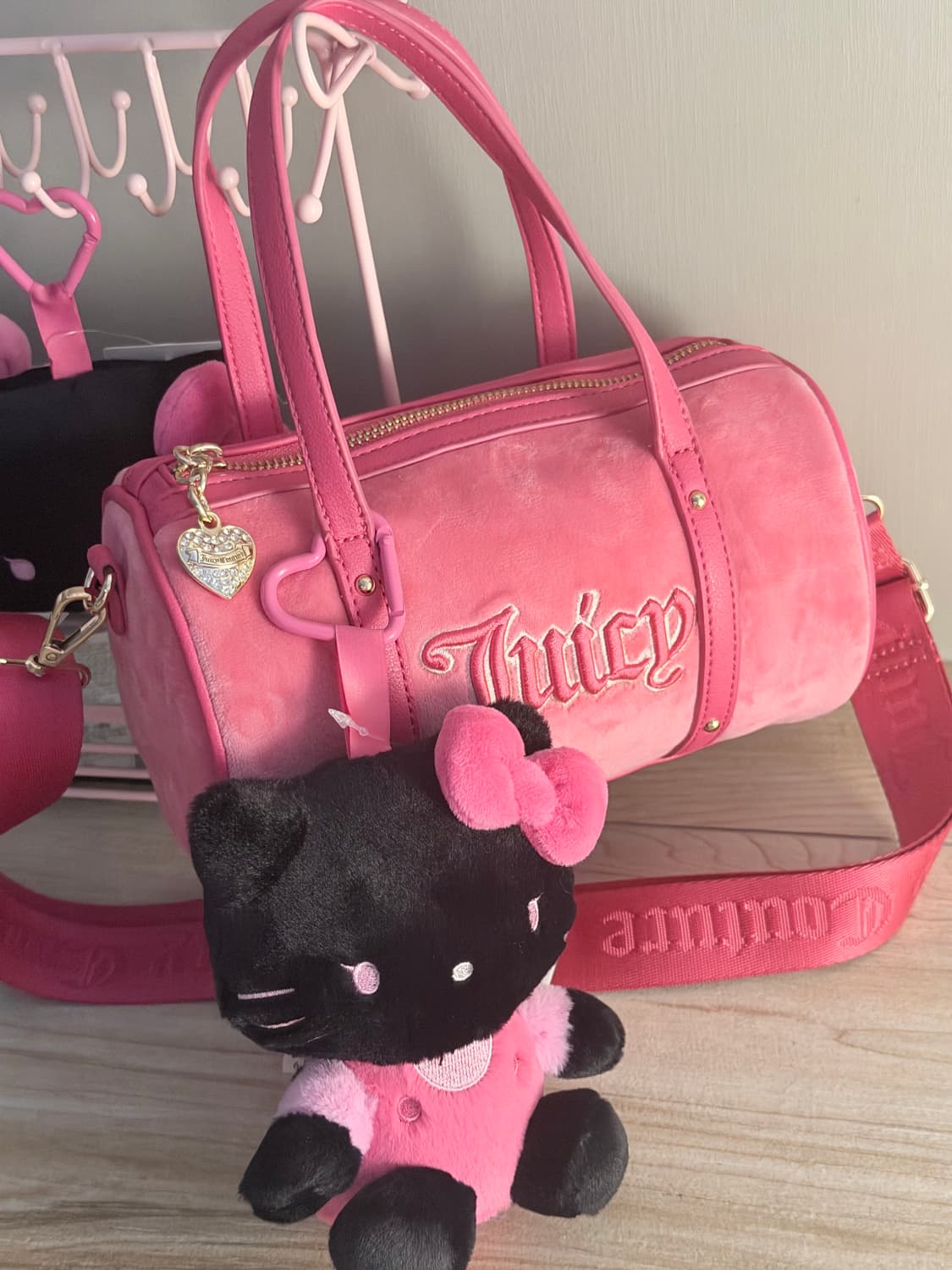 쥬시꾸뛰르 배럴백 가방 베메클 핀터깔 갸루 빈티지 상품이미지3