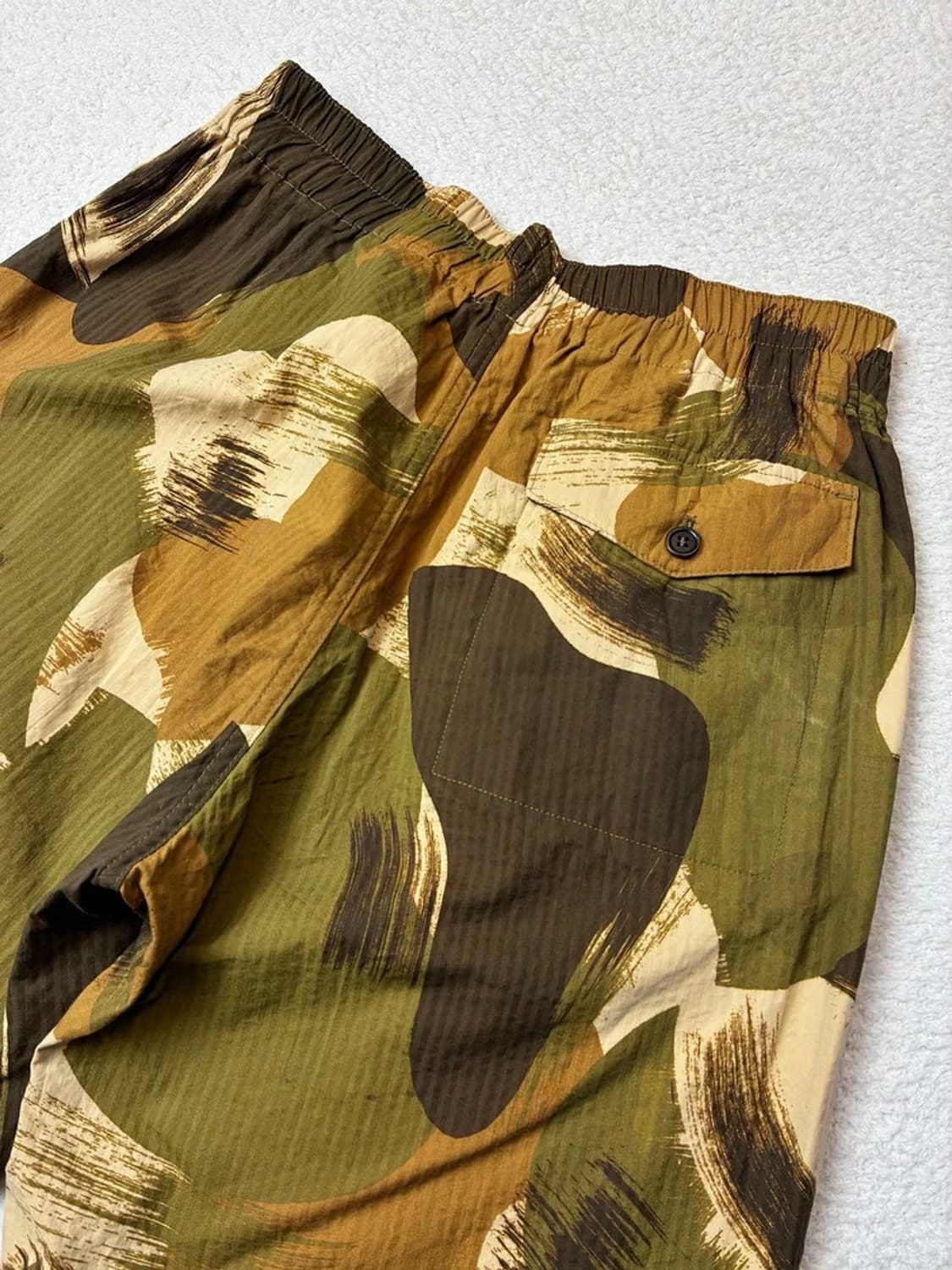 YMC 실비안 카모 플라쥬 투턱 팬츠 PN6025 상품이미지7