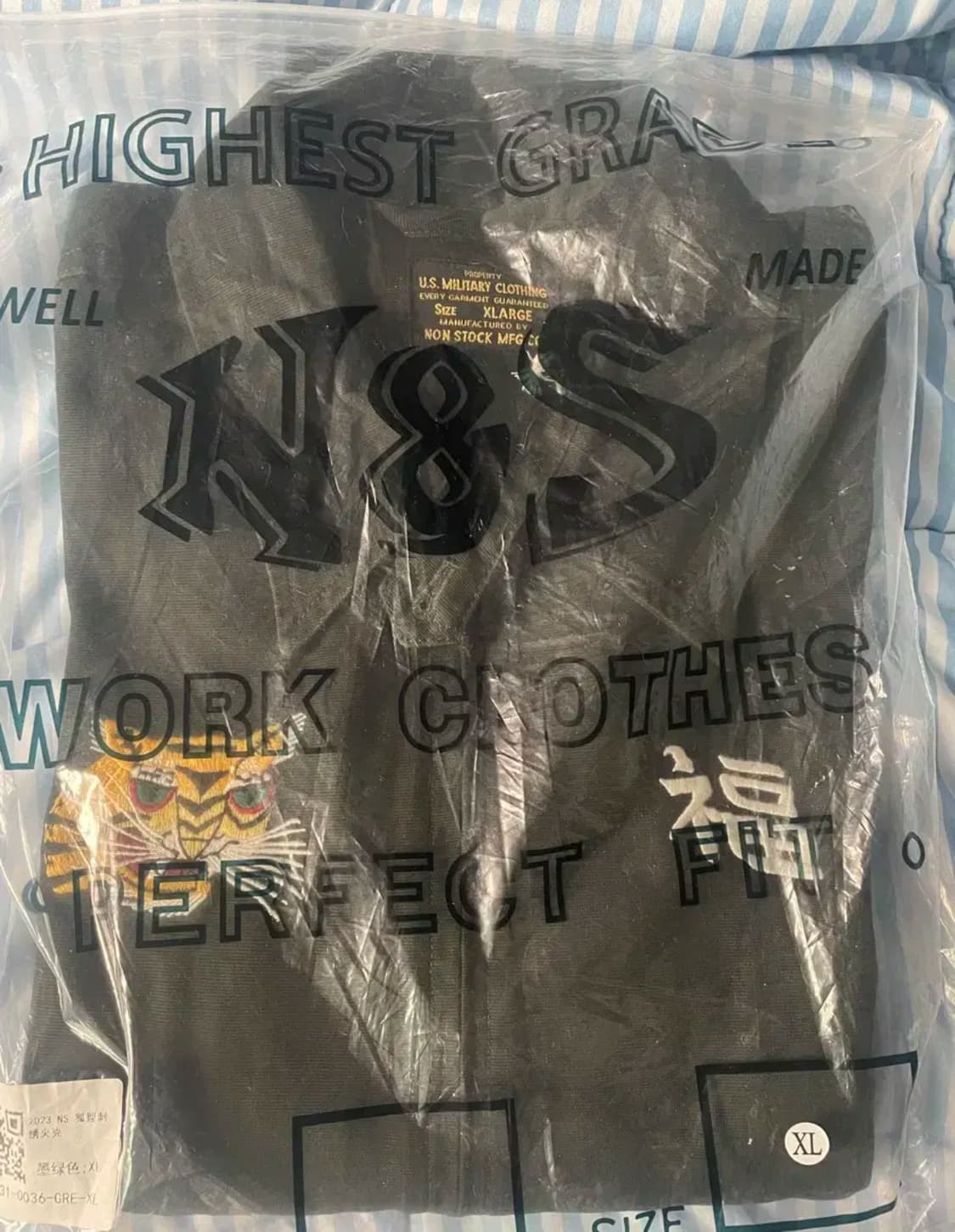 브론슨 논스탁 자수 수베니어 자켓 (새상품,XL) 상품이미지4