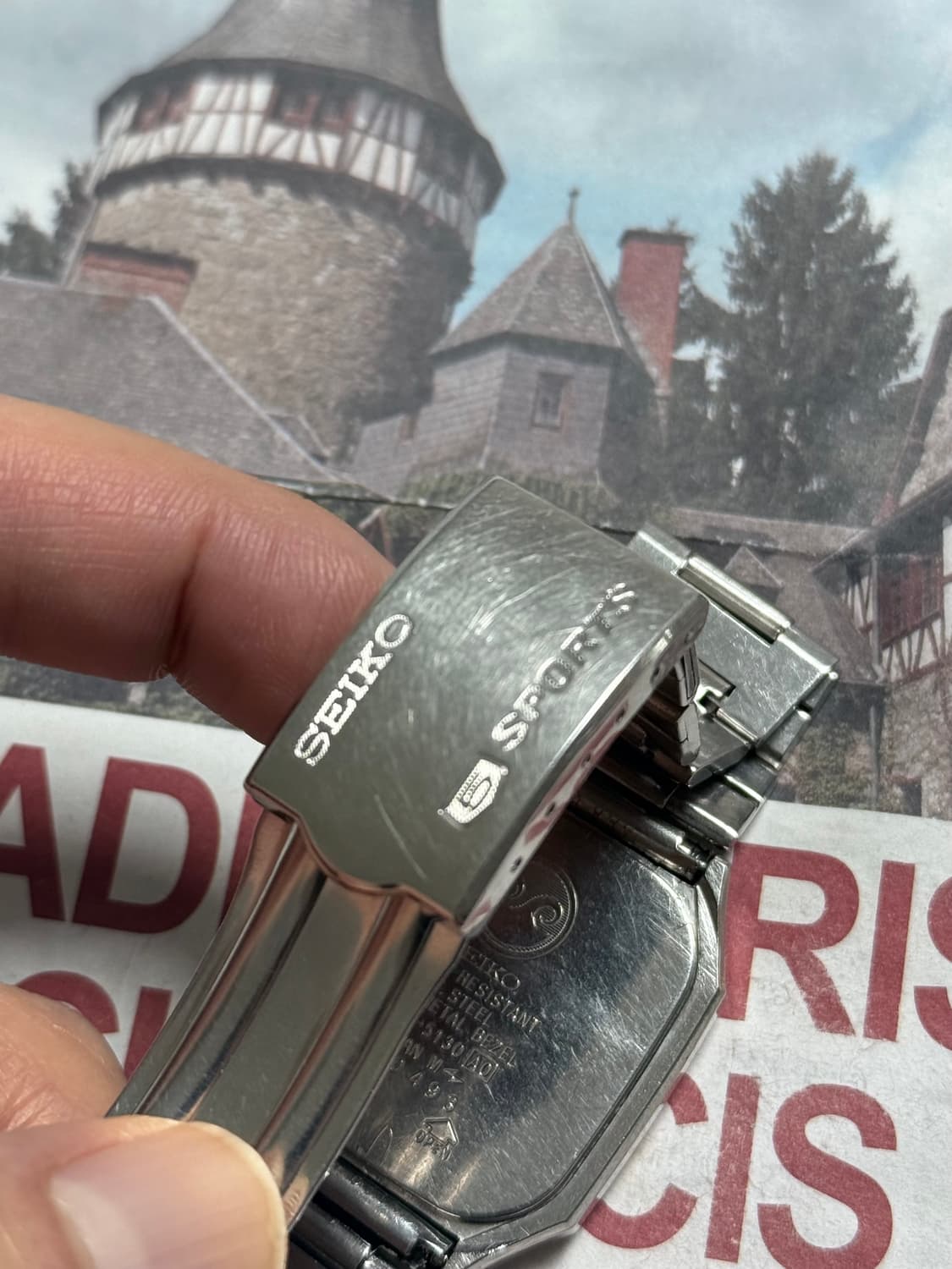 세이코 Seiko Chronos 쿼츠 콤비 상품이미지3