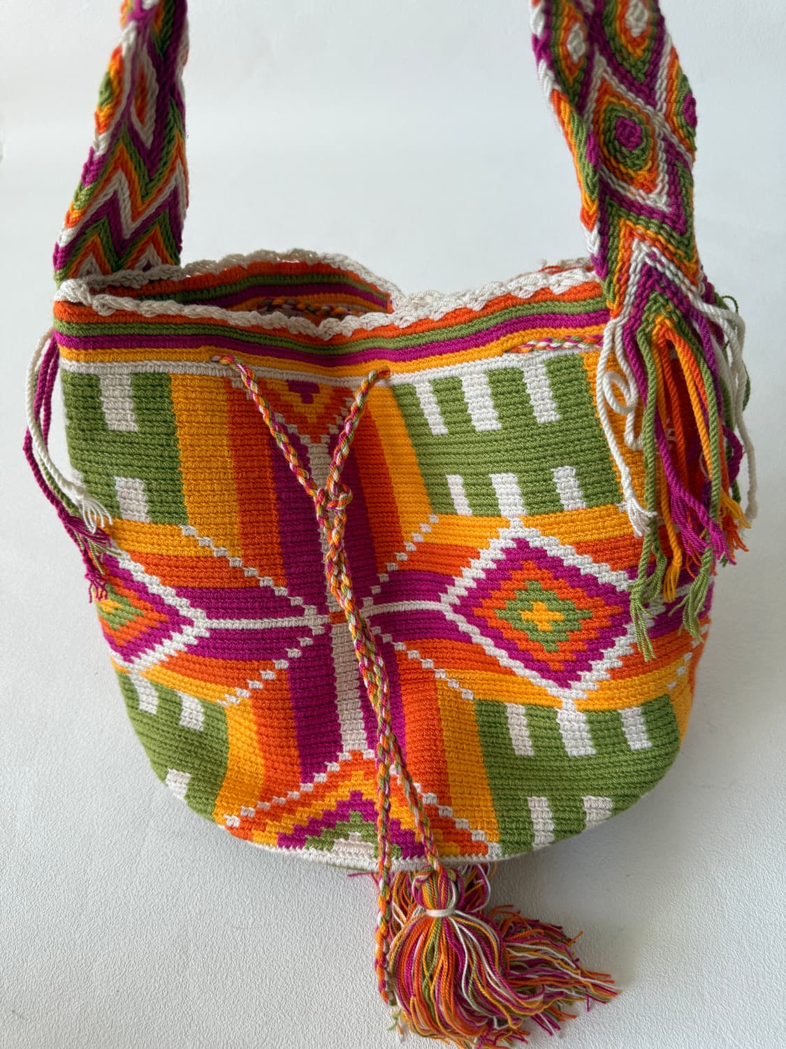 Pre owned 나바호 니팅 크로스백 상품이미지5