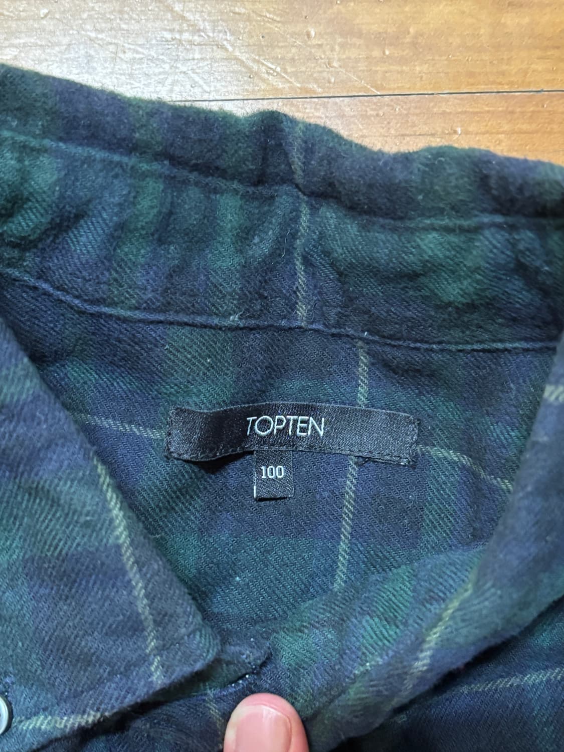 탑텐 topten 스트라이프 셔츠 100사이즈 상품이미지2