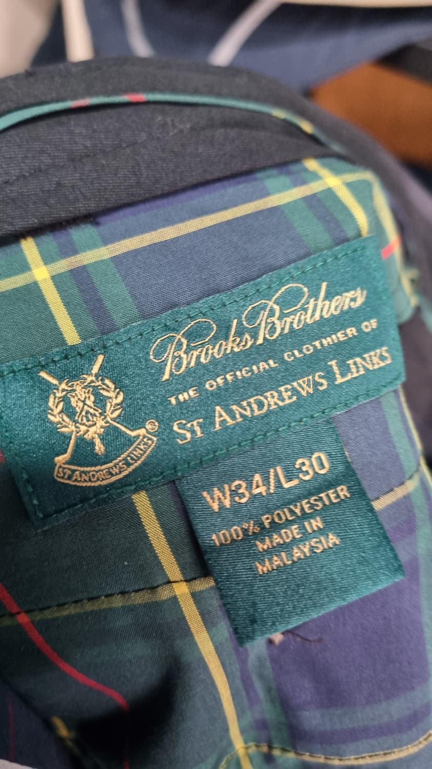 (브룩스브라더스)  33사이즈 코튼팬츠 새제품 상품이미지4