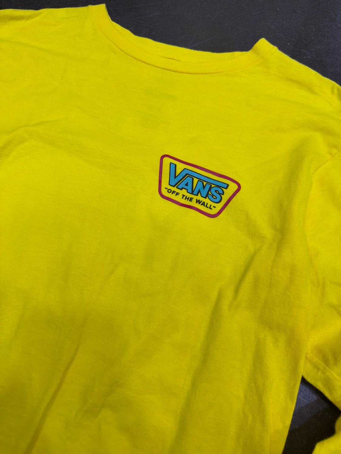 반스 x 심슨가족 크러스티 버거 클래식핏 긴팔티 옐로우 S 상품이미지3