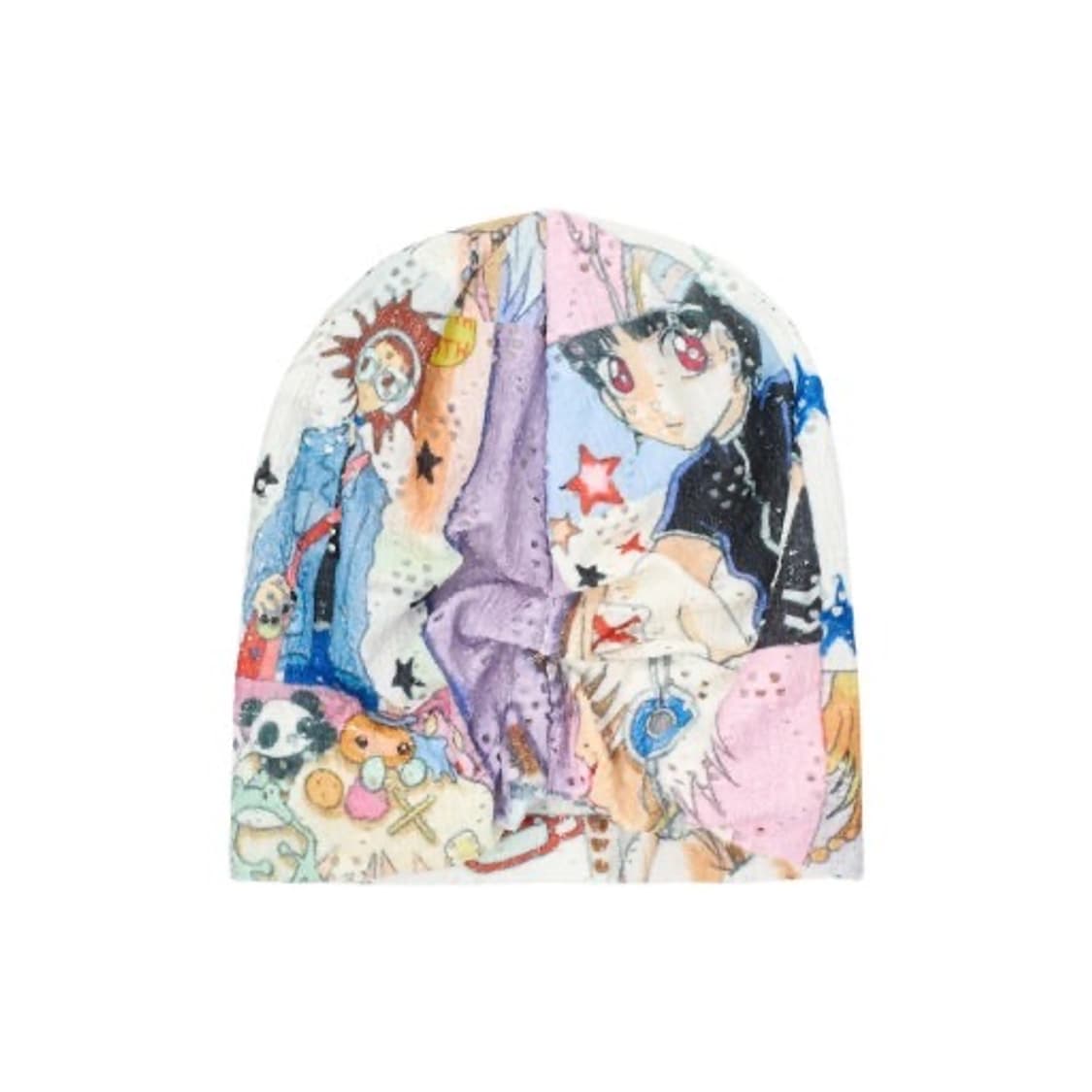 유쓰배쓰 YB X Oliwa Graphic Knit Beanie 비니 상품이미지1