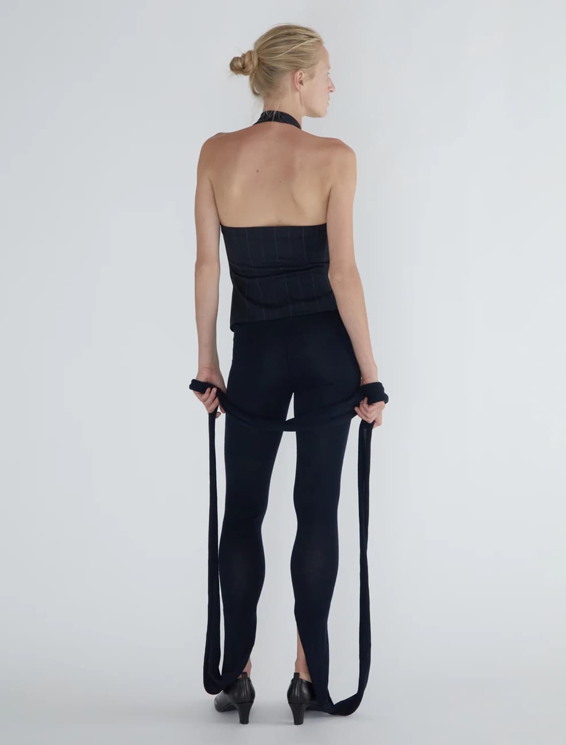 [M]팔로마울 Tiomi 스트라이프 홀터넥 상품이미지5